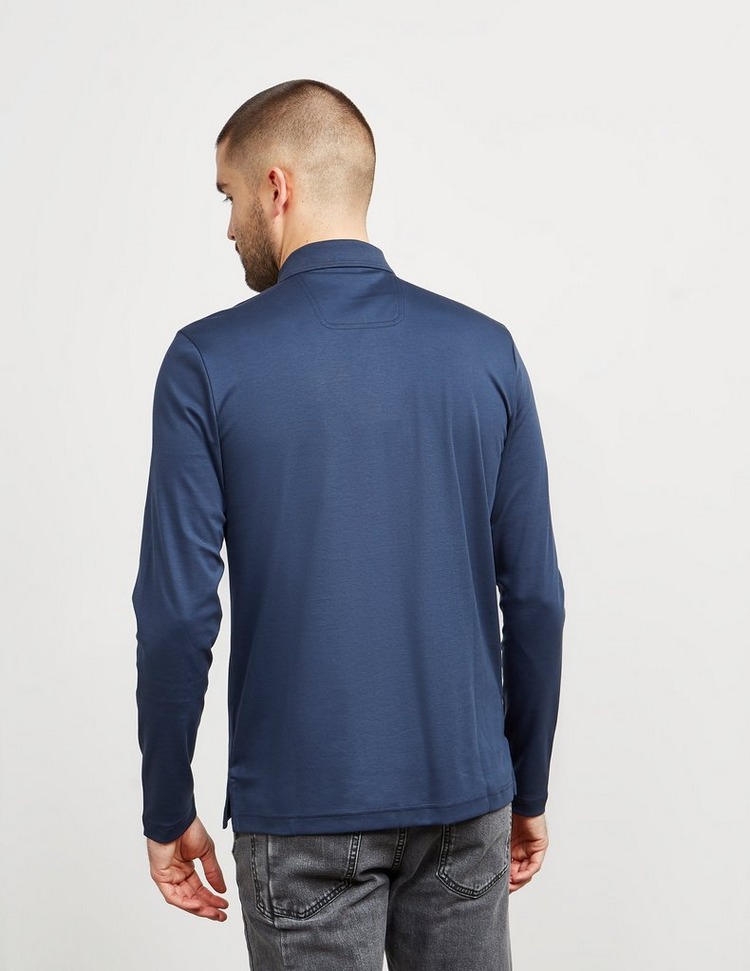 BOSS Pirol Long Sleeve Polo Shirt Tessuti