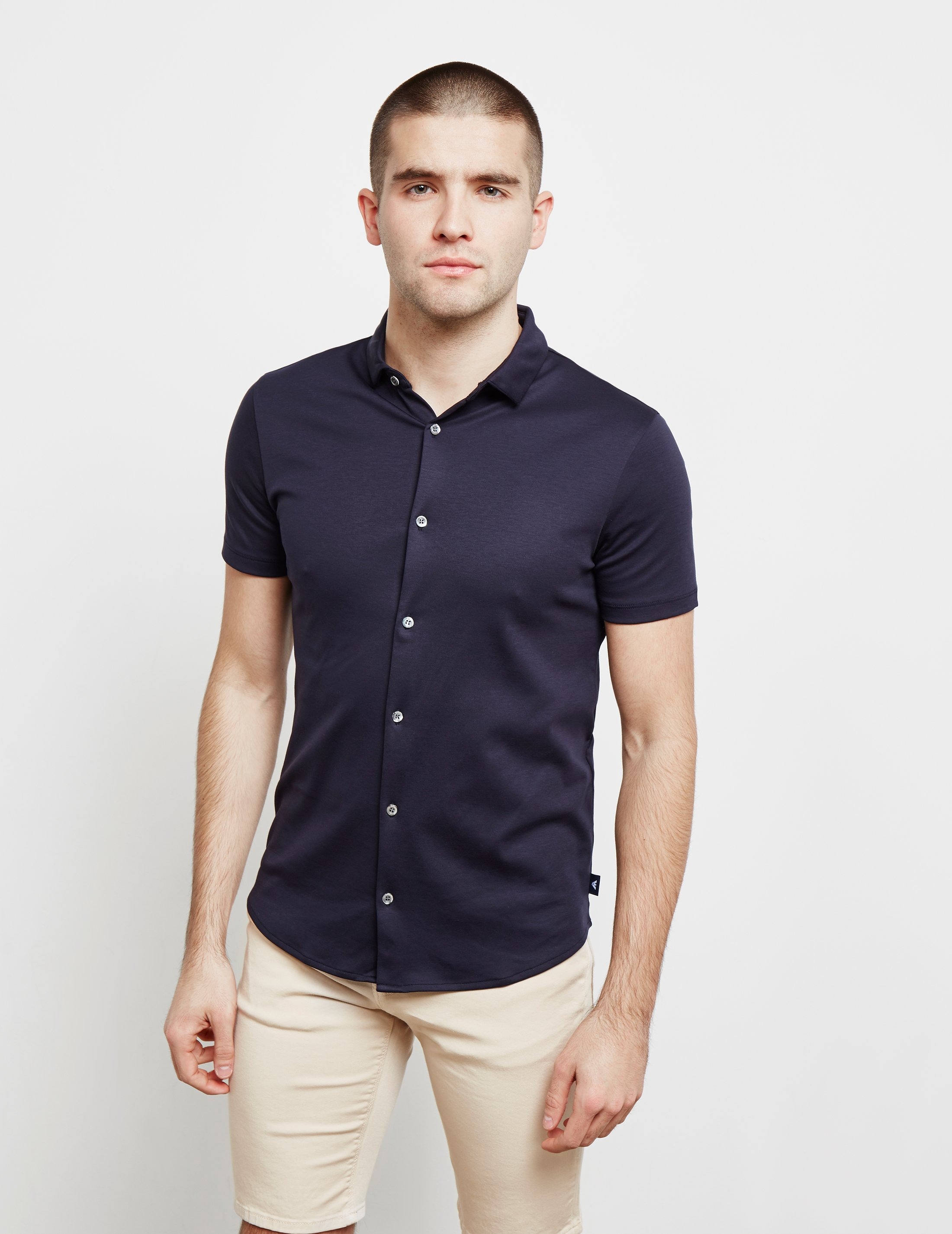 Emporio Armani Jersey Short Sleeve Shirt | Tessuti