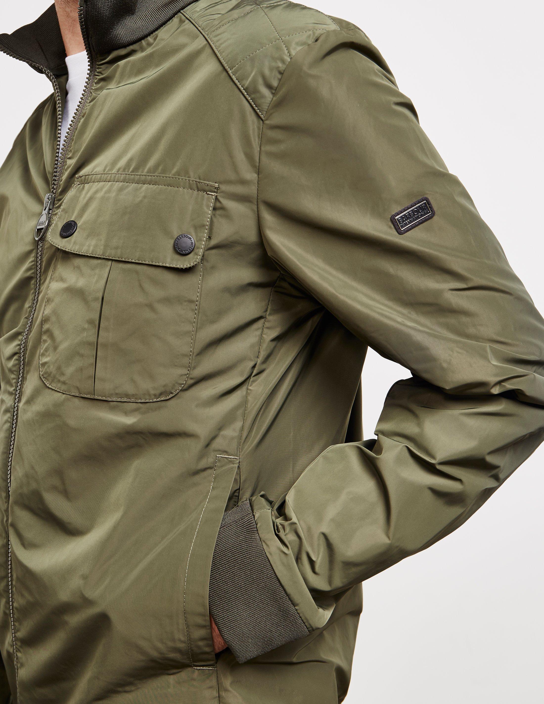 barbour international lightweight track jacket