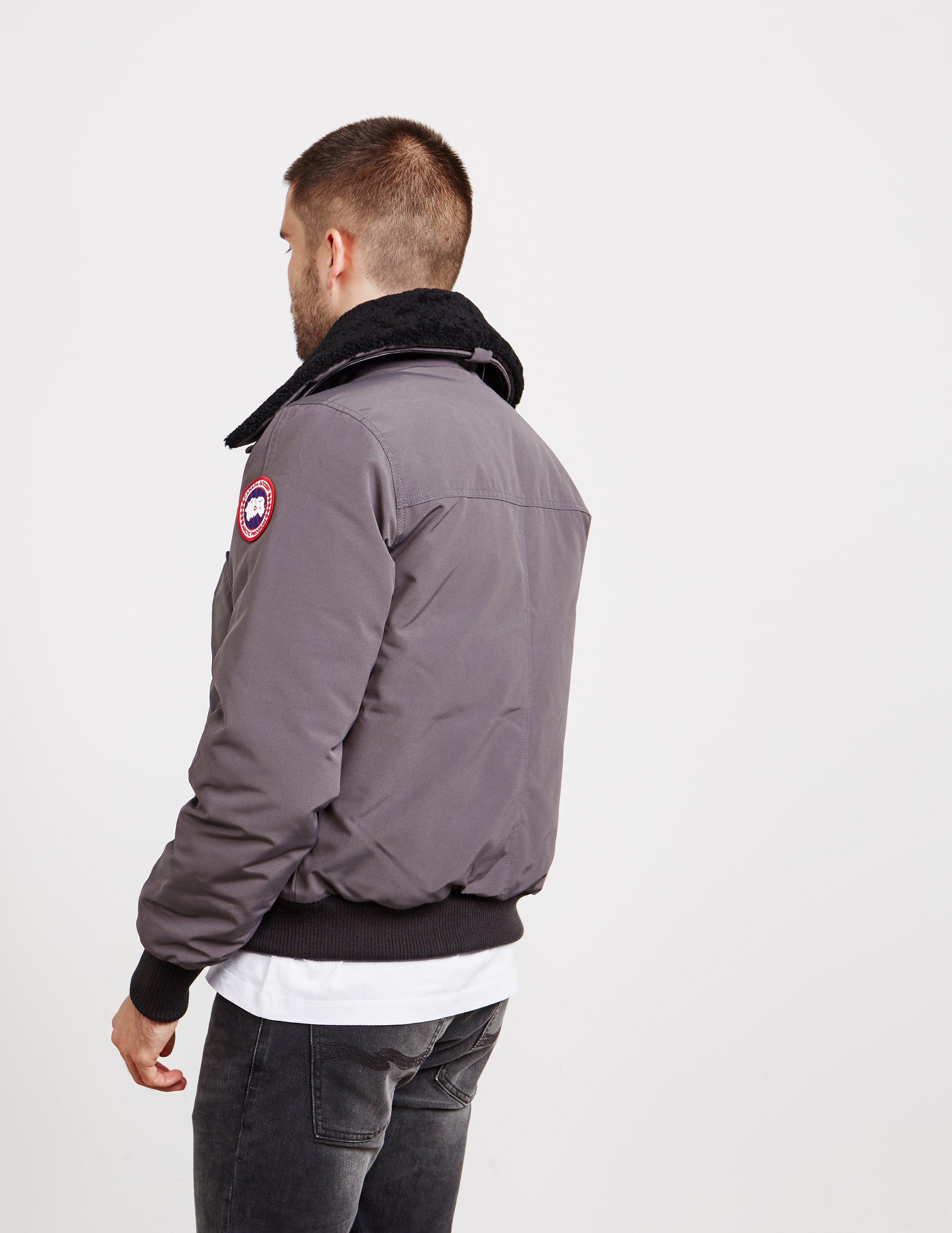 canada goose shearling bomber