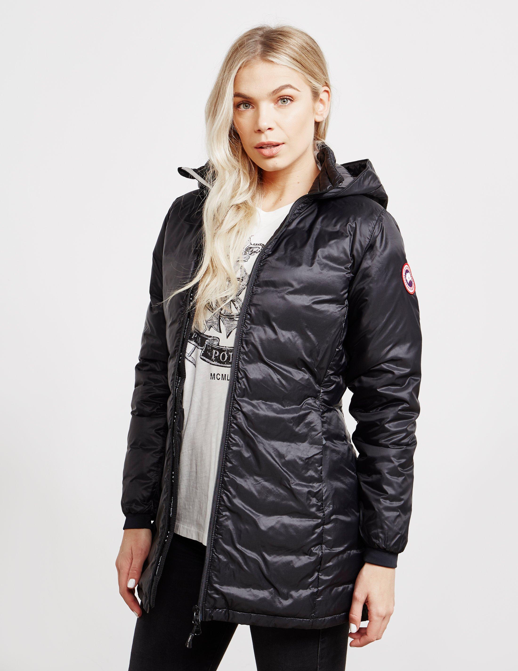 canada goose hooded padded jacket