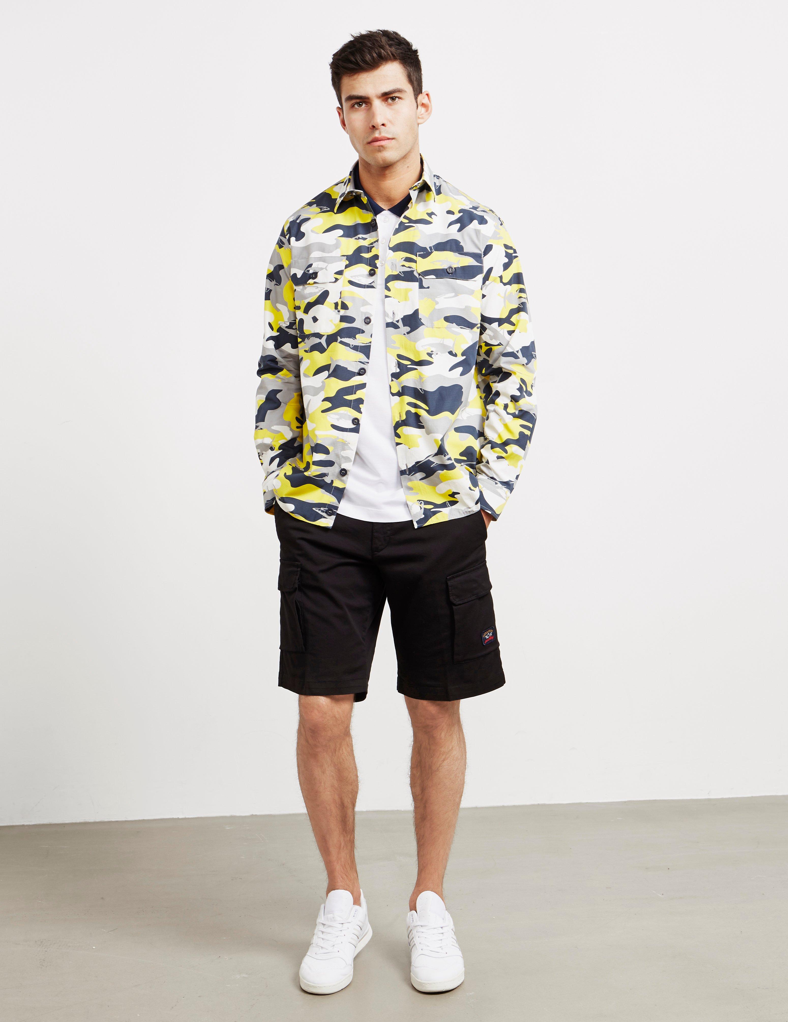 paul and shark camo jacket