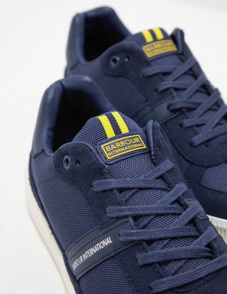 barbour white trainers