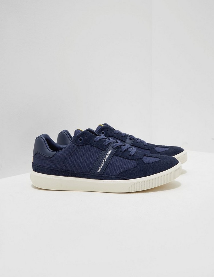 barbour white trainers
