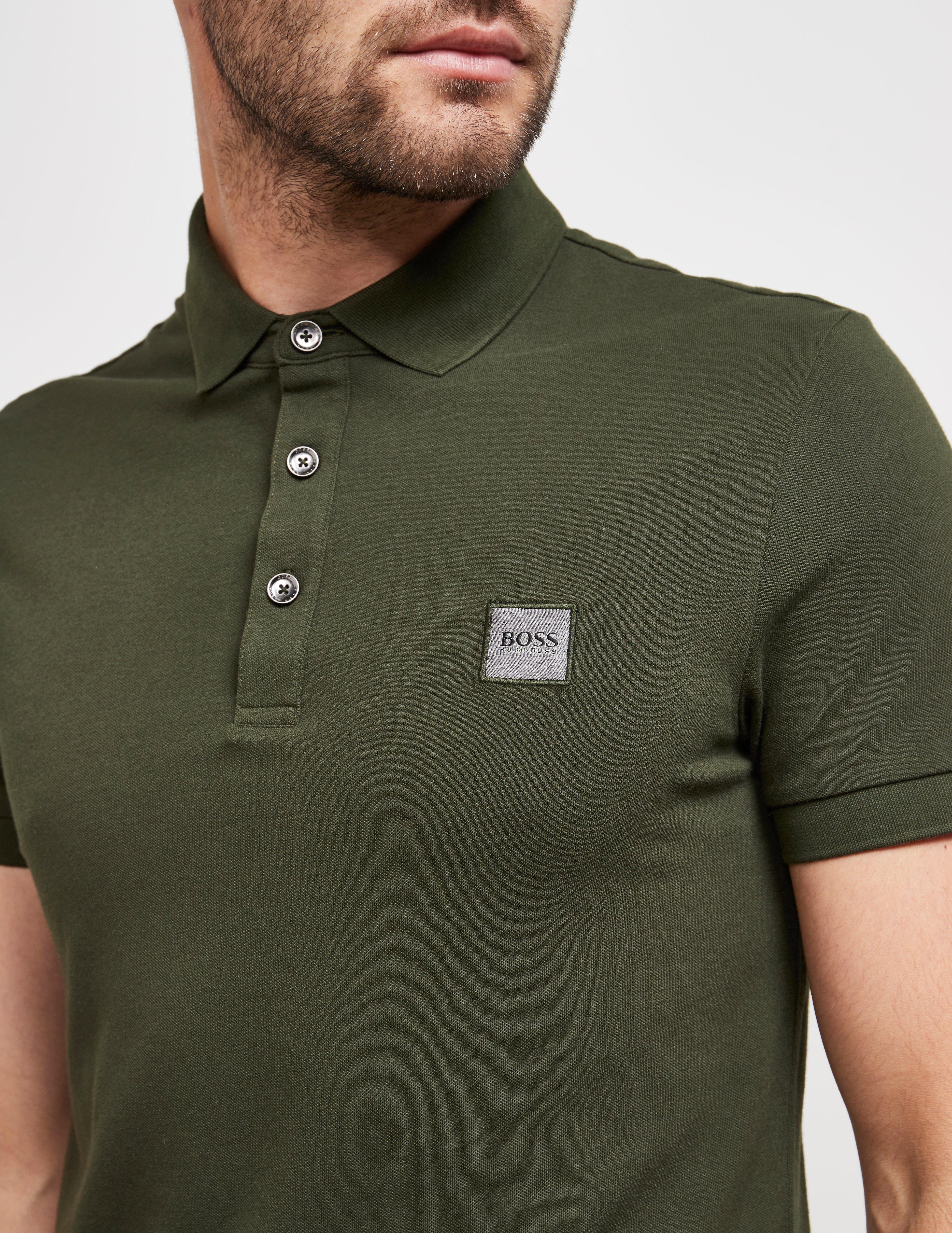 boss passenger short sleeve polo shirt