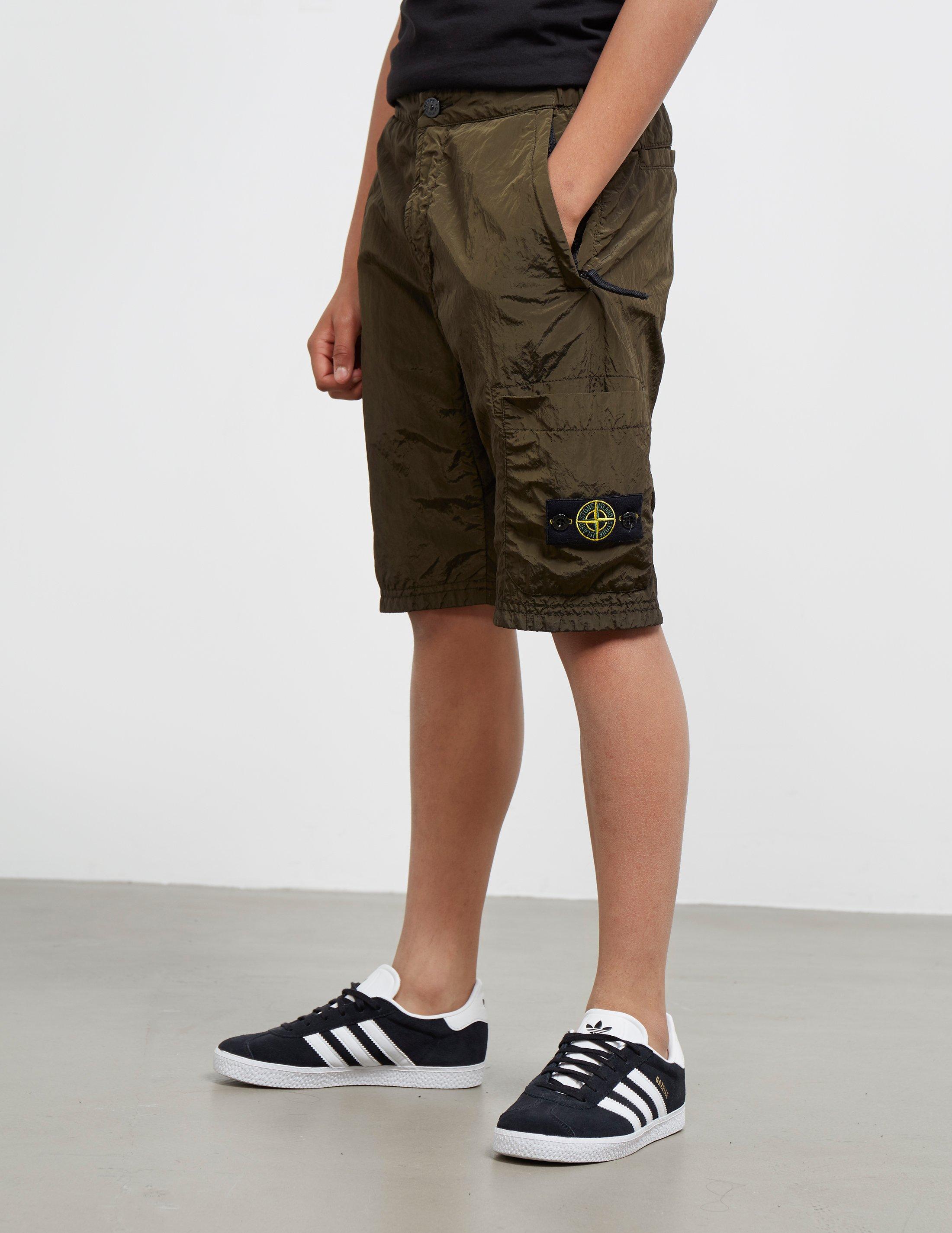 kids stone island shorts