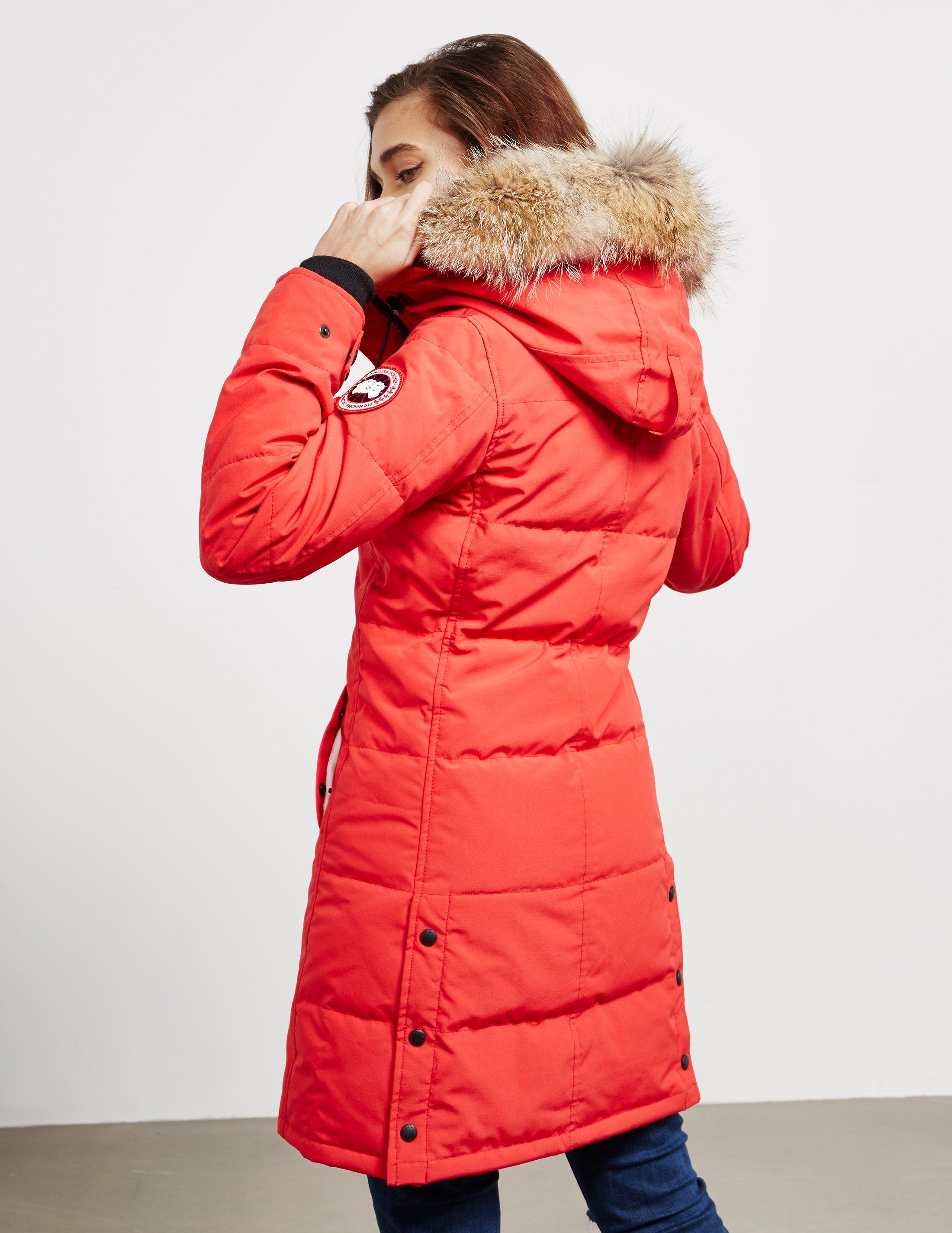 canada goose shelburne parka red