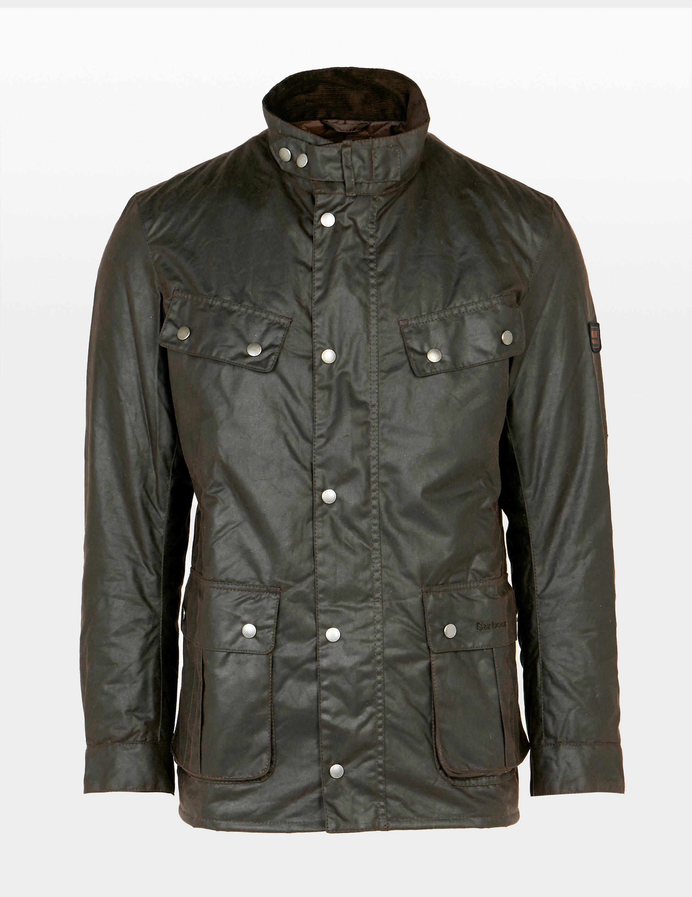 barbour international duke wax