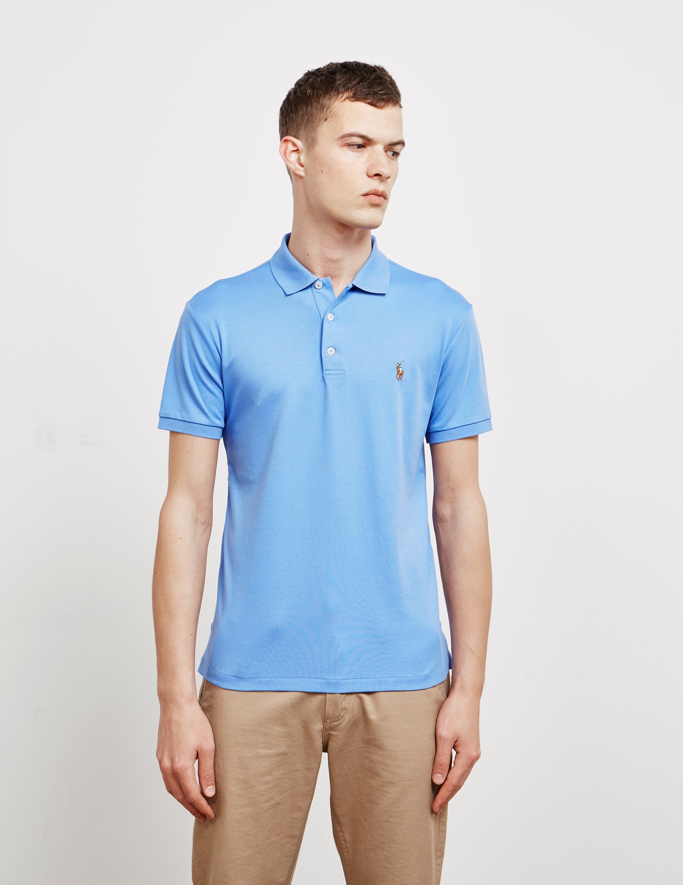Polo Ralph Lauren Pima Short Sleeve Polo Shirt Tessuti