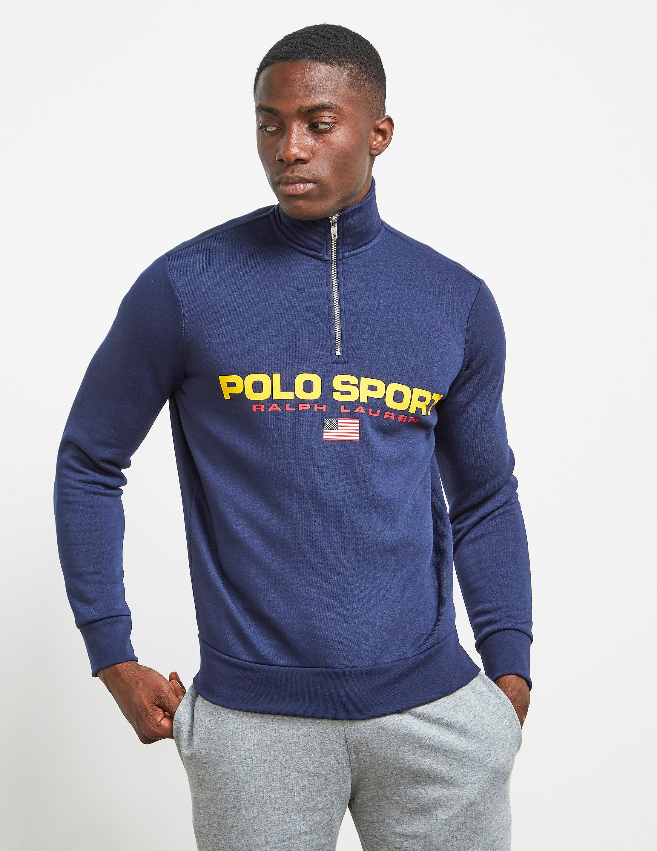 polo sport half zip