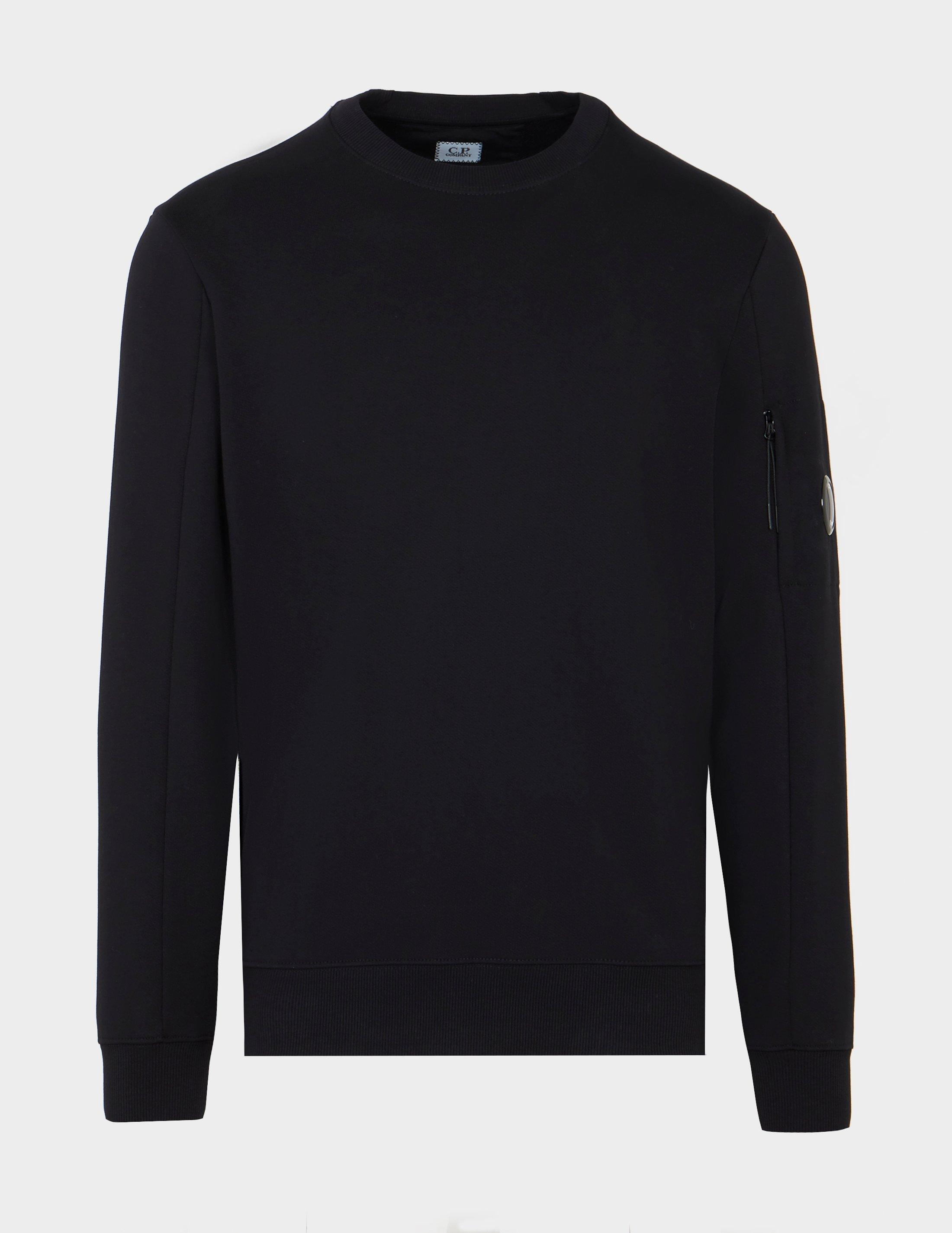 cp company lens crew neck sweatshirt