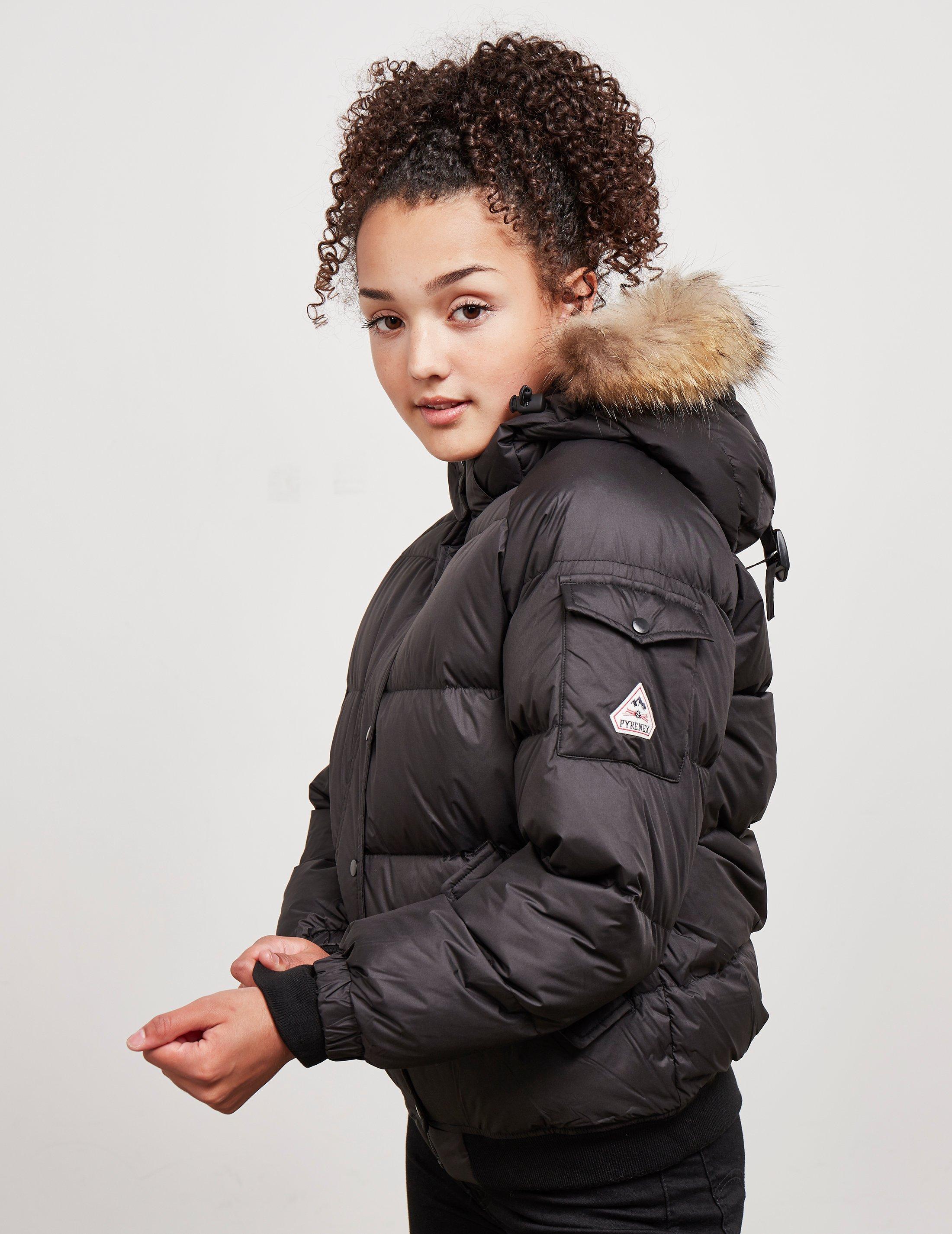 pyrenex coat fur hood