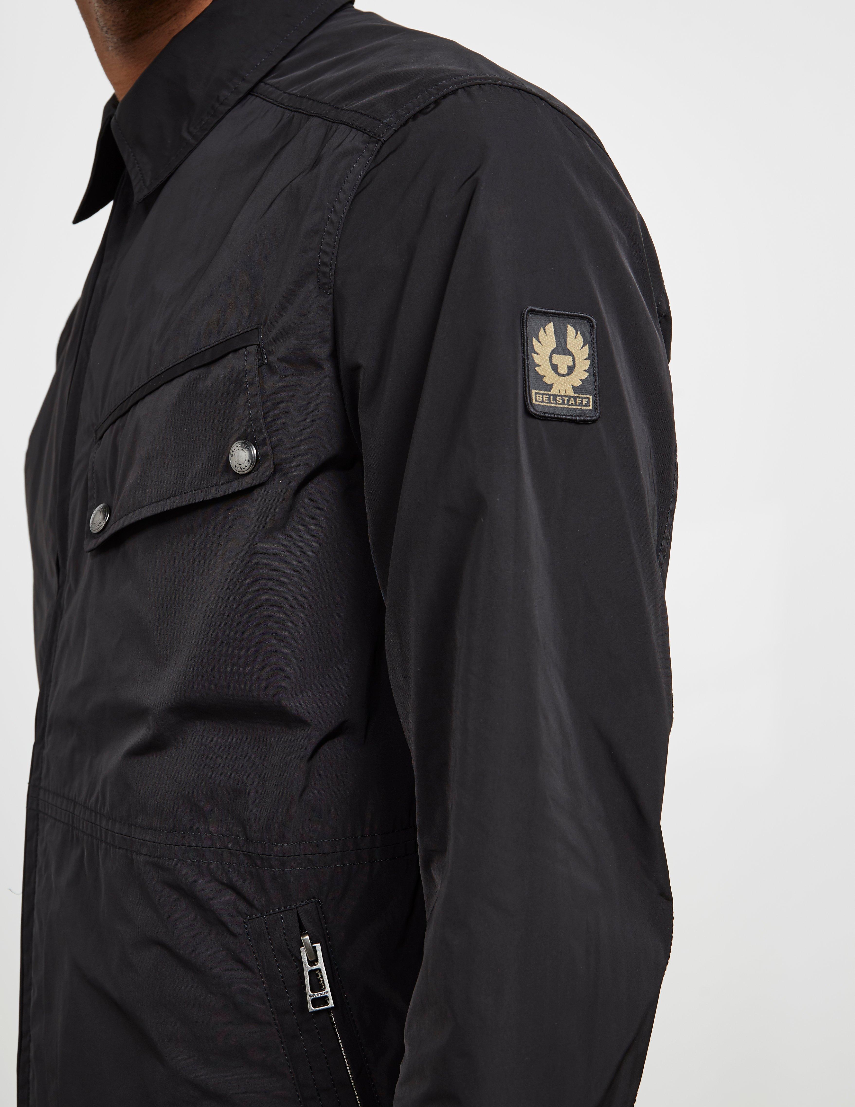 belstaff overshirt navy