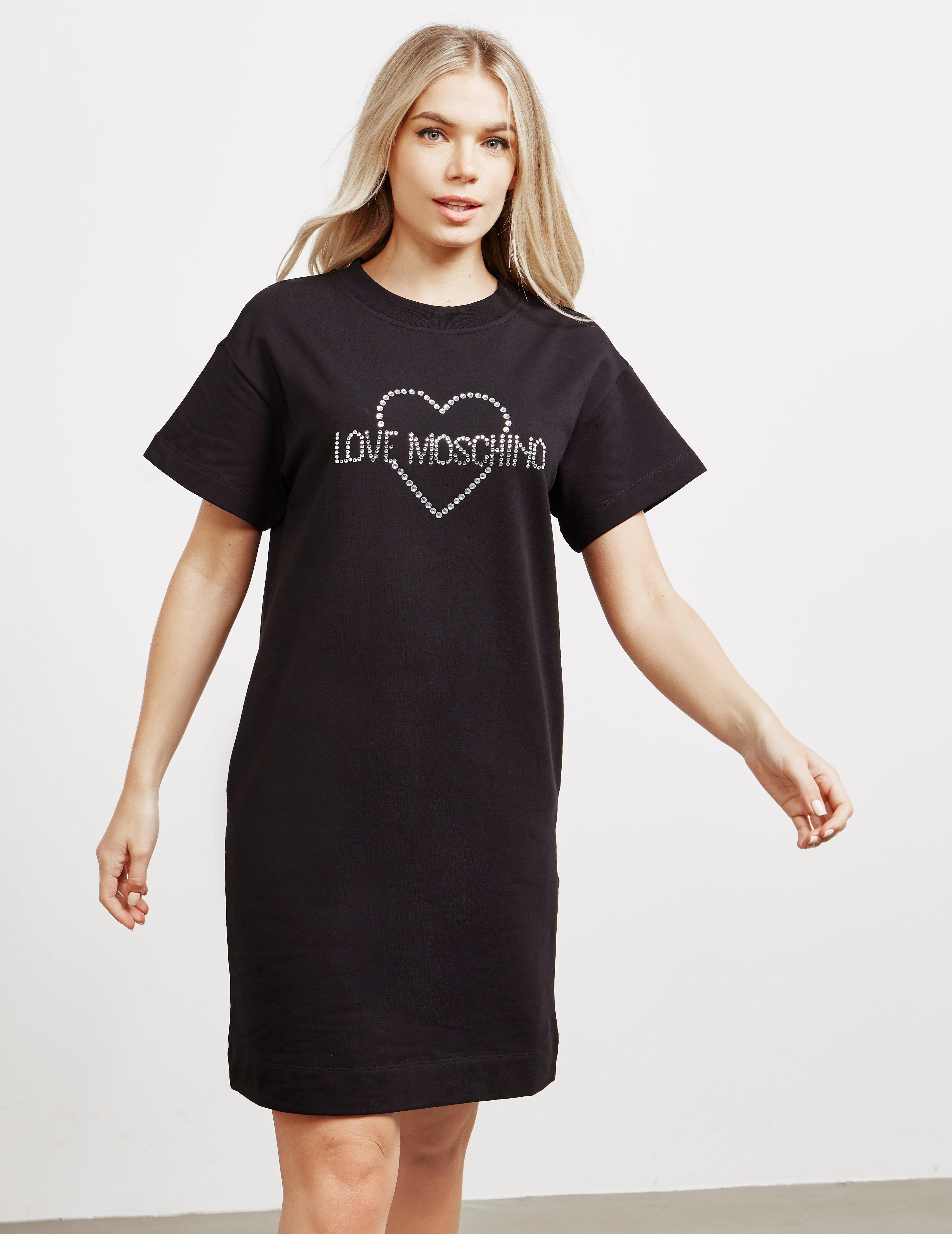 women's moschino t shirt dress