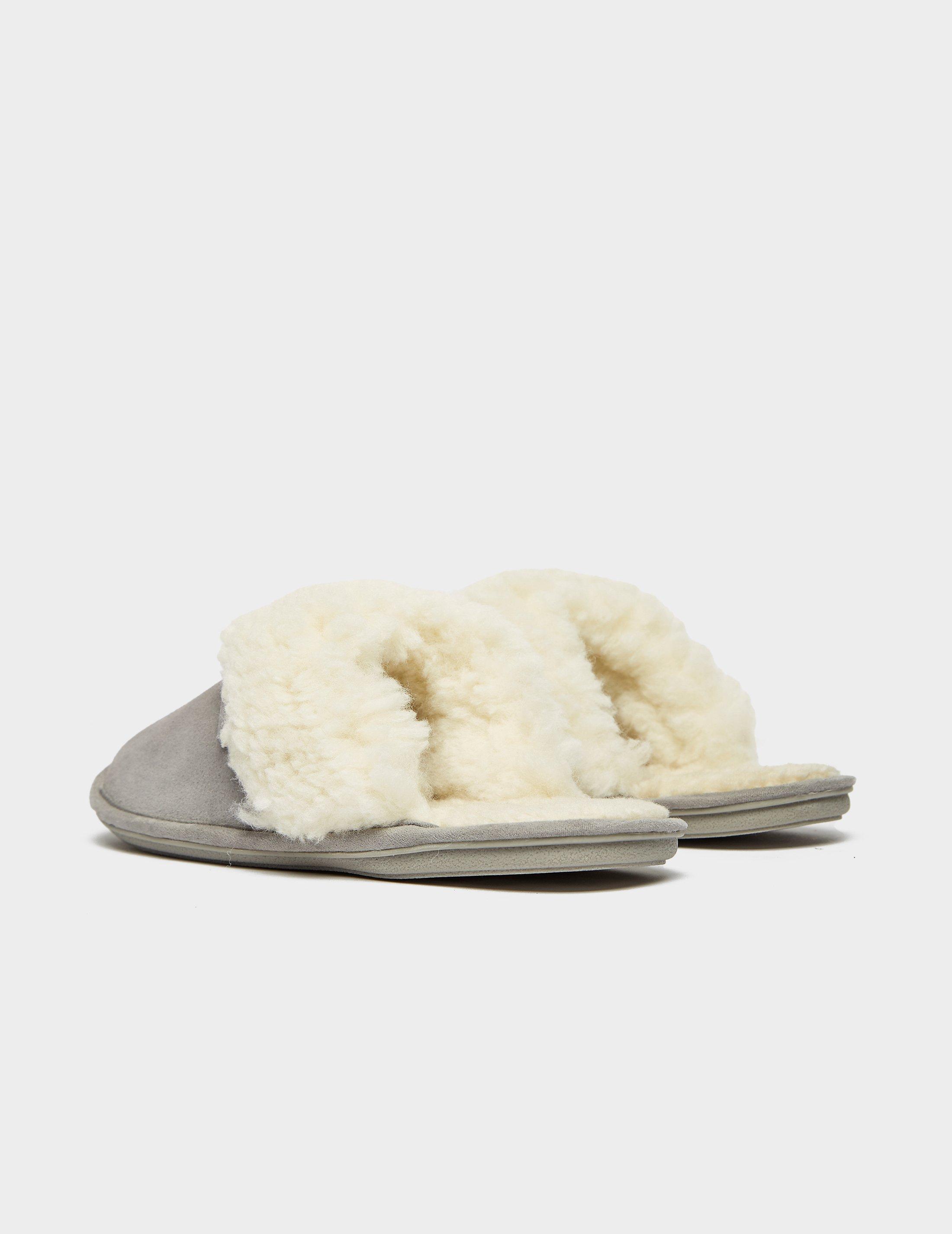 barbour lydia mule slippers grey