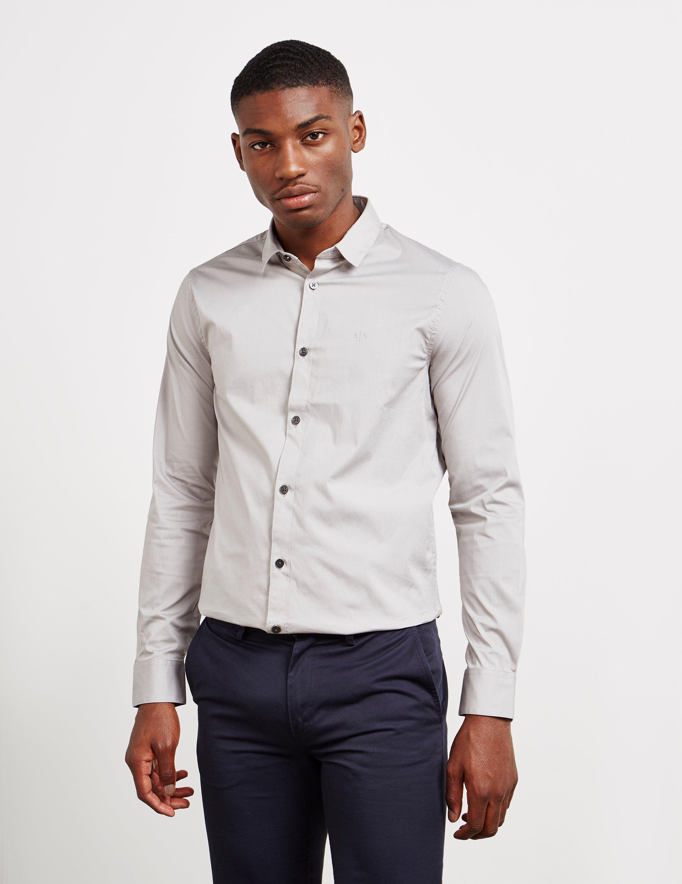 armani exchange dress shirt