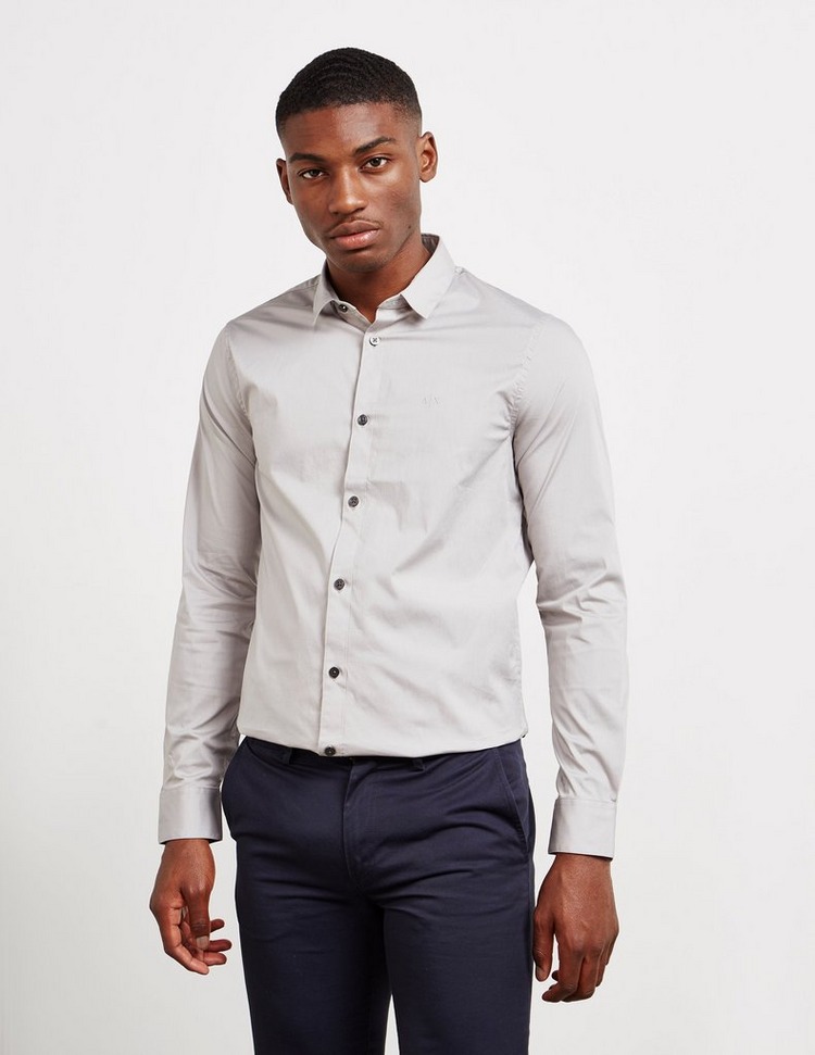 Armani Exchange Long Sleeve Dress Shirt | Tessuti