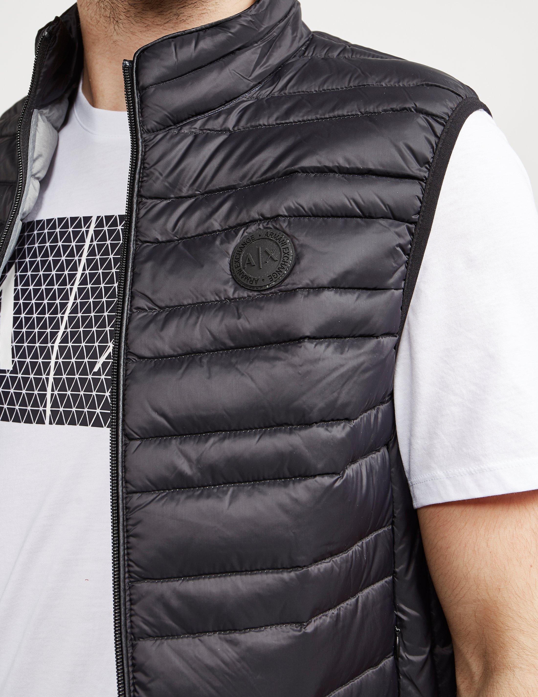 armani exchange gilet