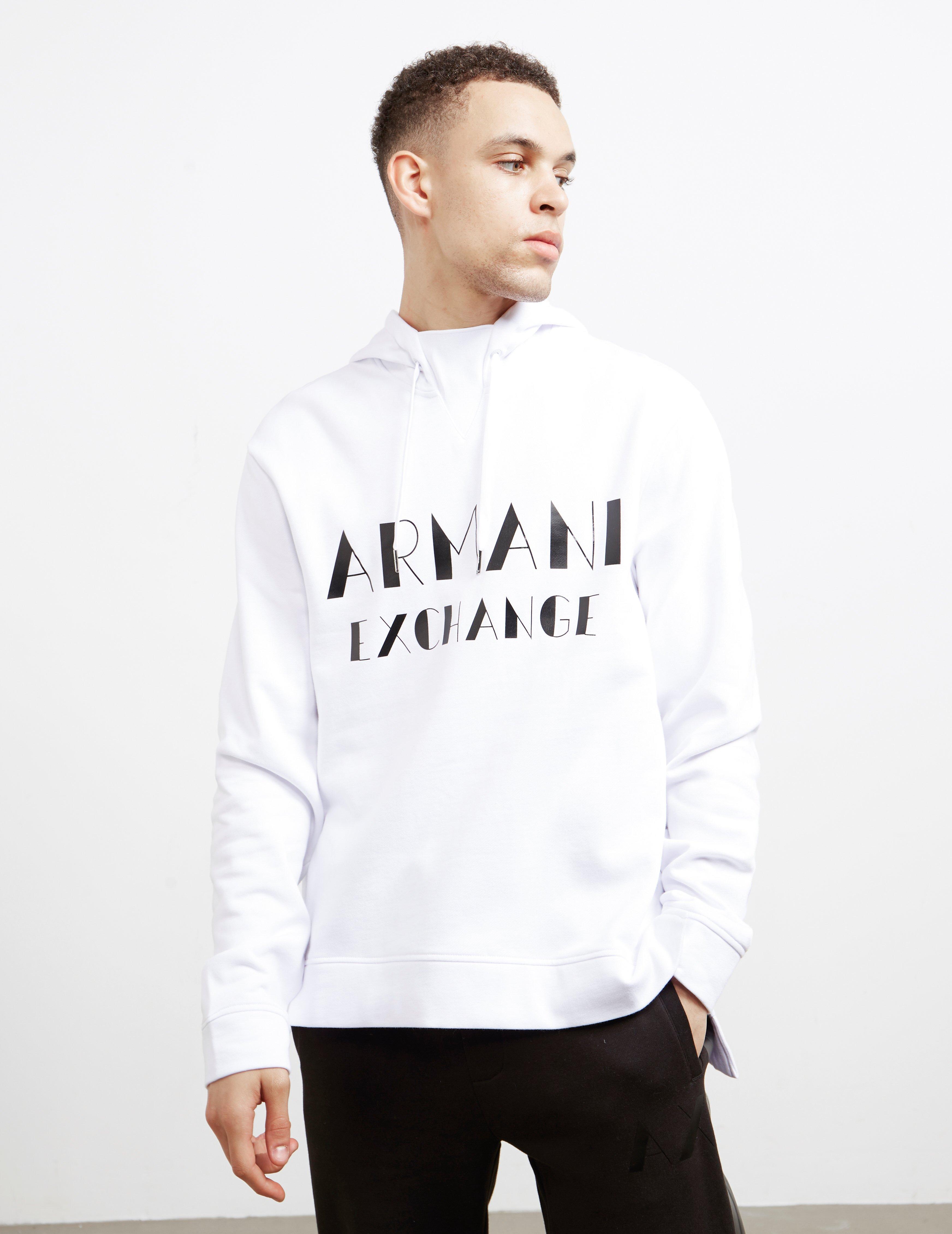 armani overhead hoodie