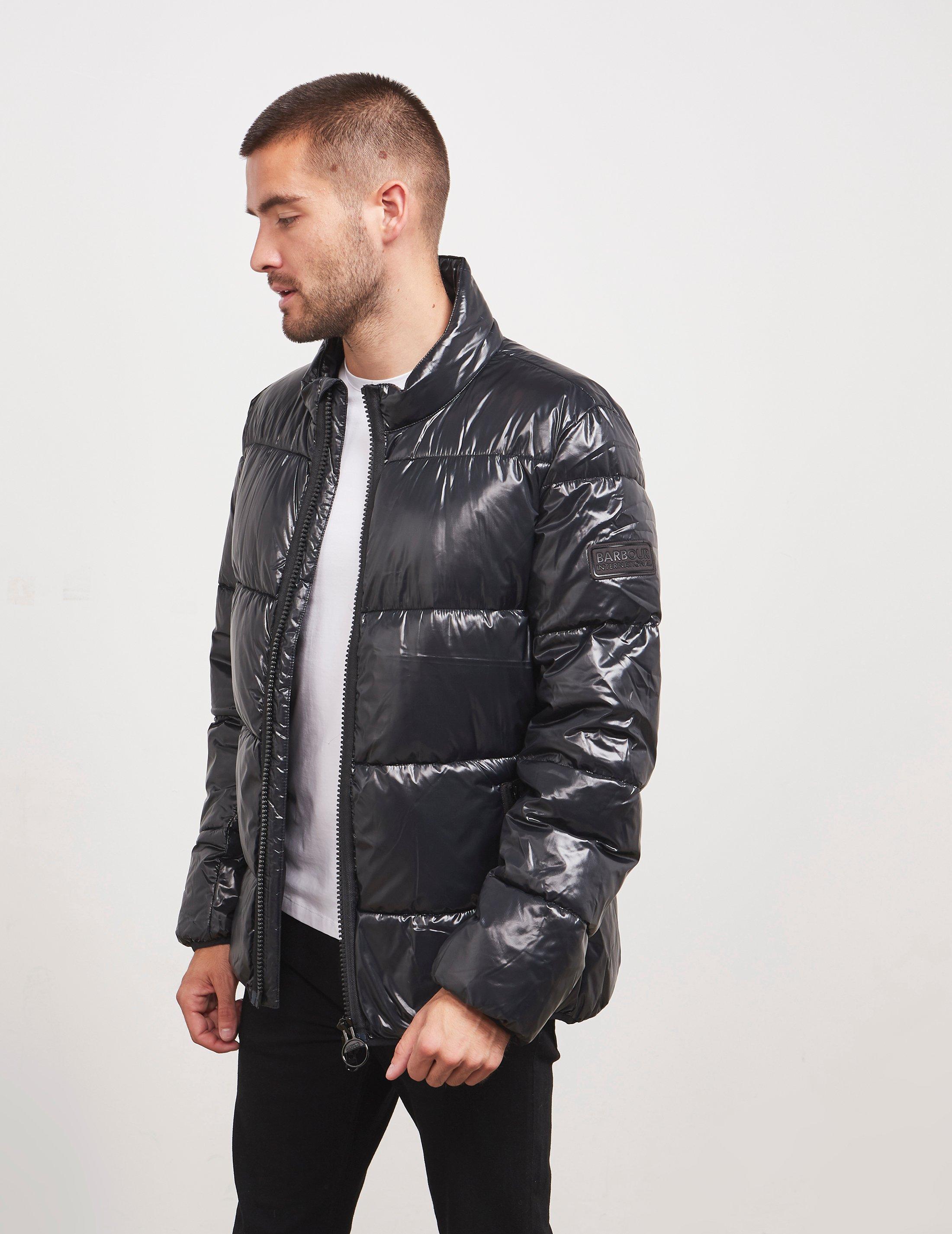 barbour overwash quilted jacket