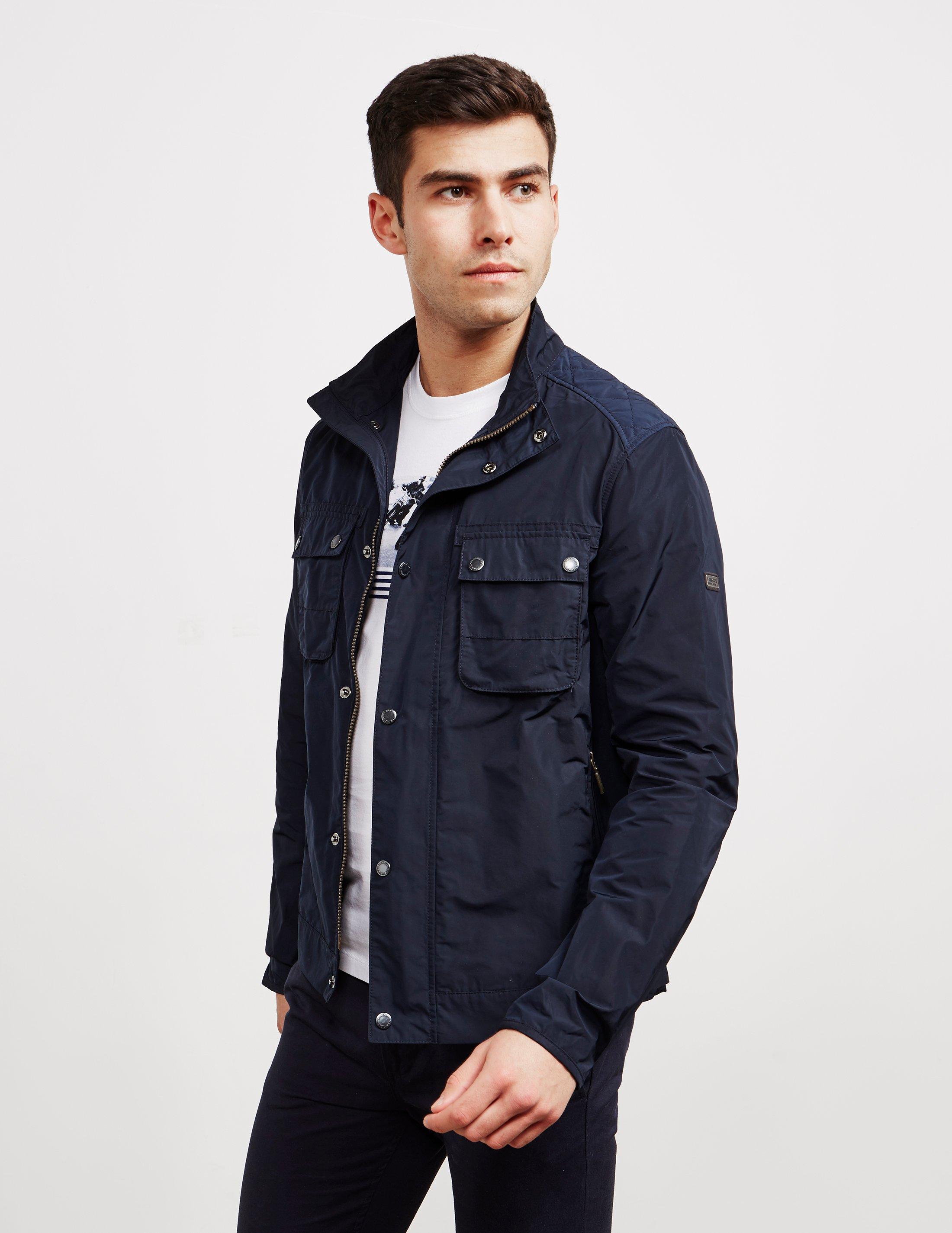 barbour international stannington biker jacket