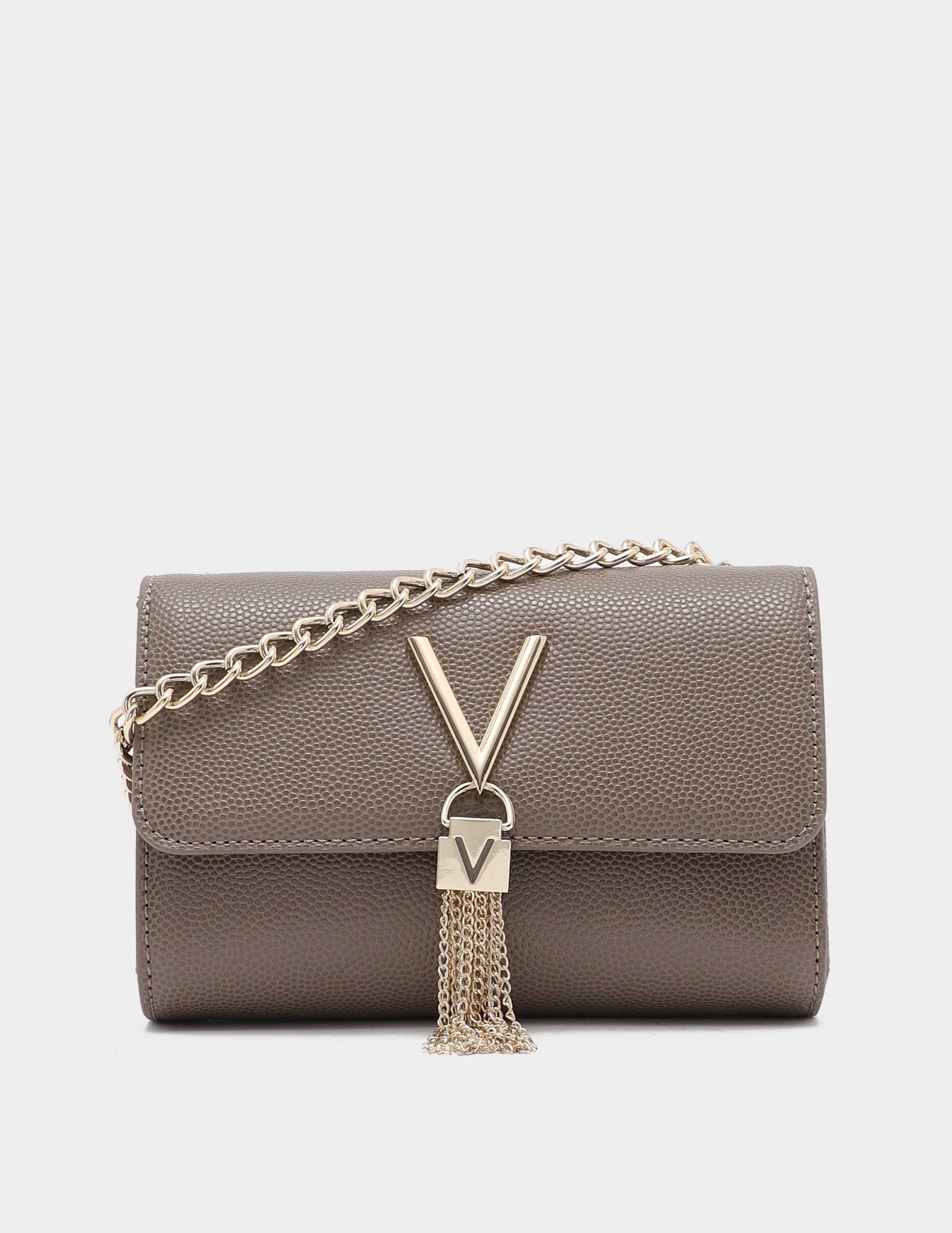 Brown Valentino Bags Divina Chain Shoulder Bag | Tessuti