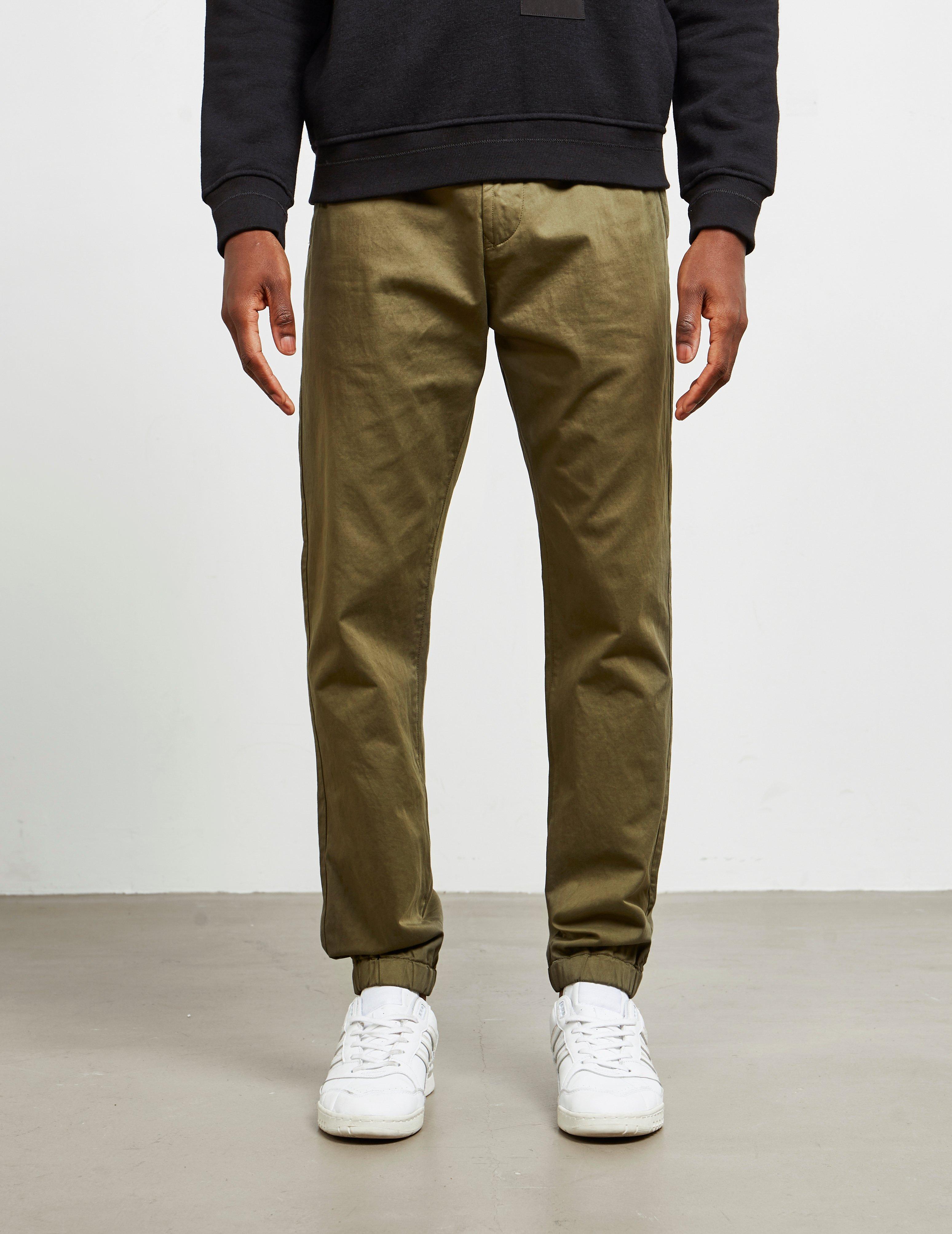 stone island cuffed cargo pants