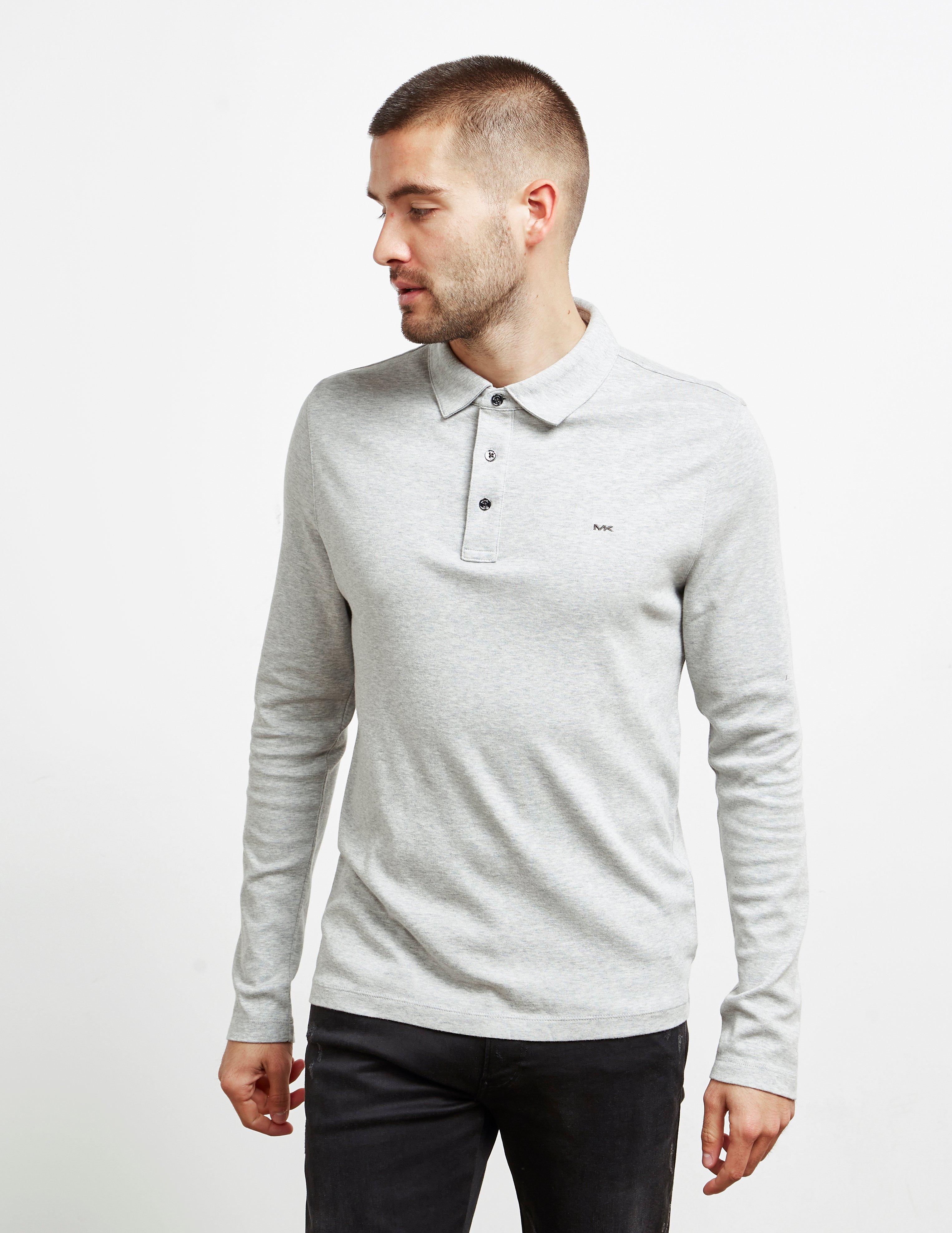 michael kors long sleeve polo