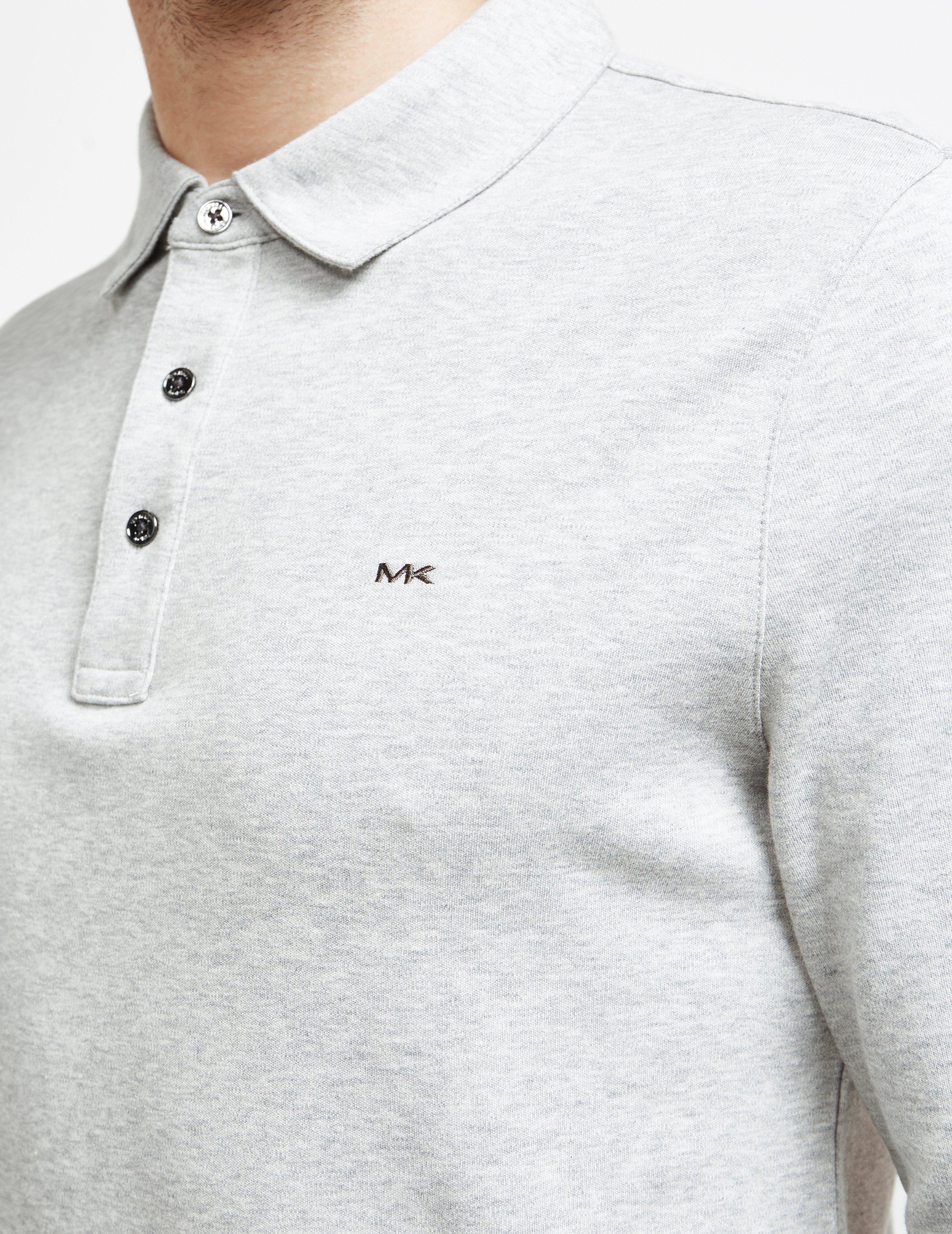 michael kors long sleeve polo shirt