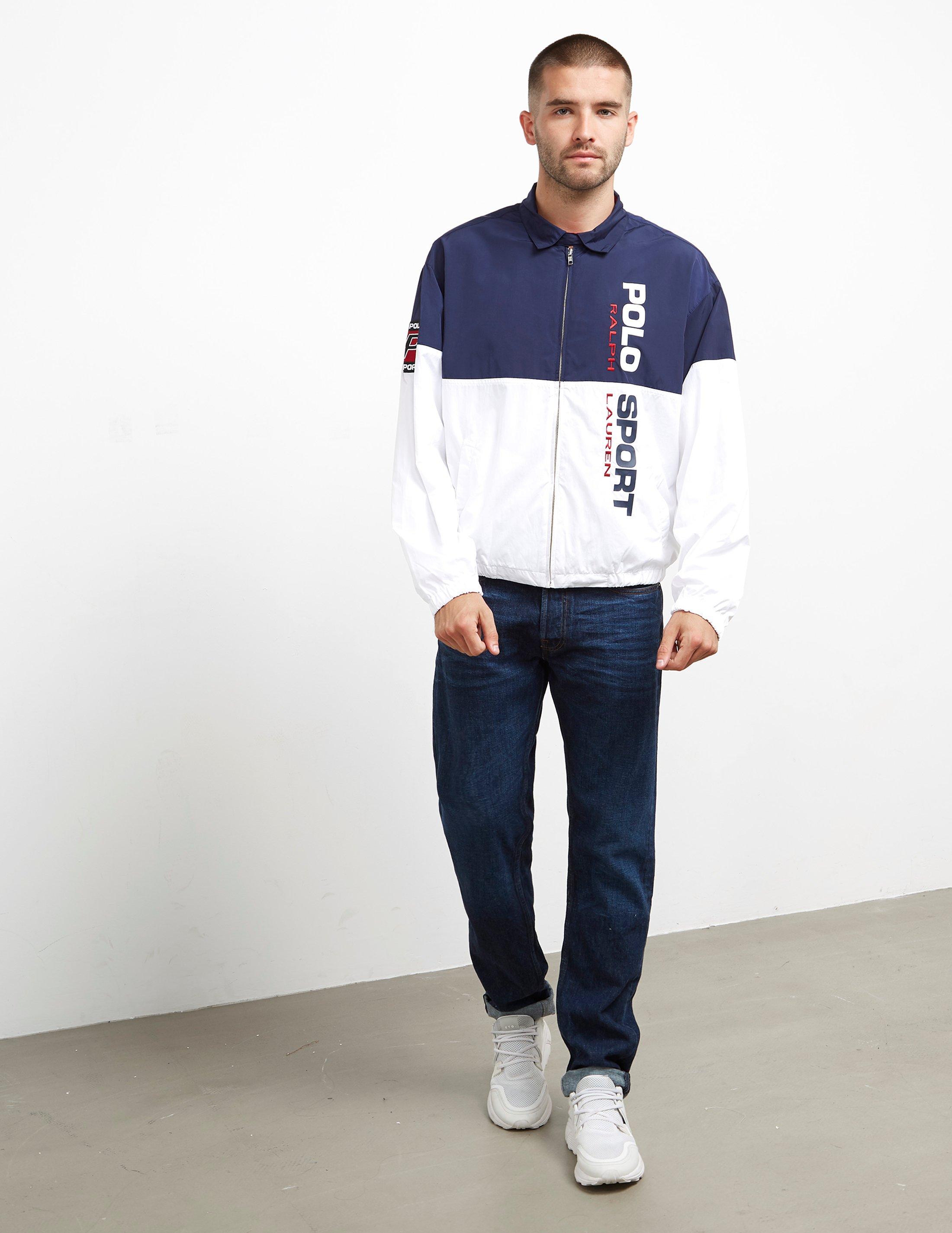 polo sport denim windbreaker
