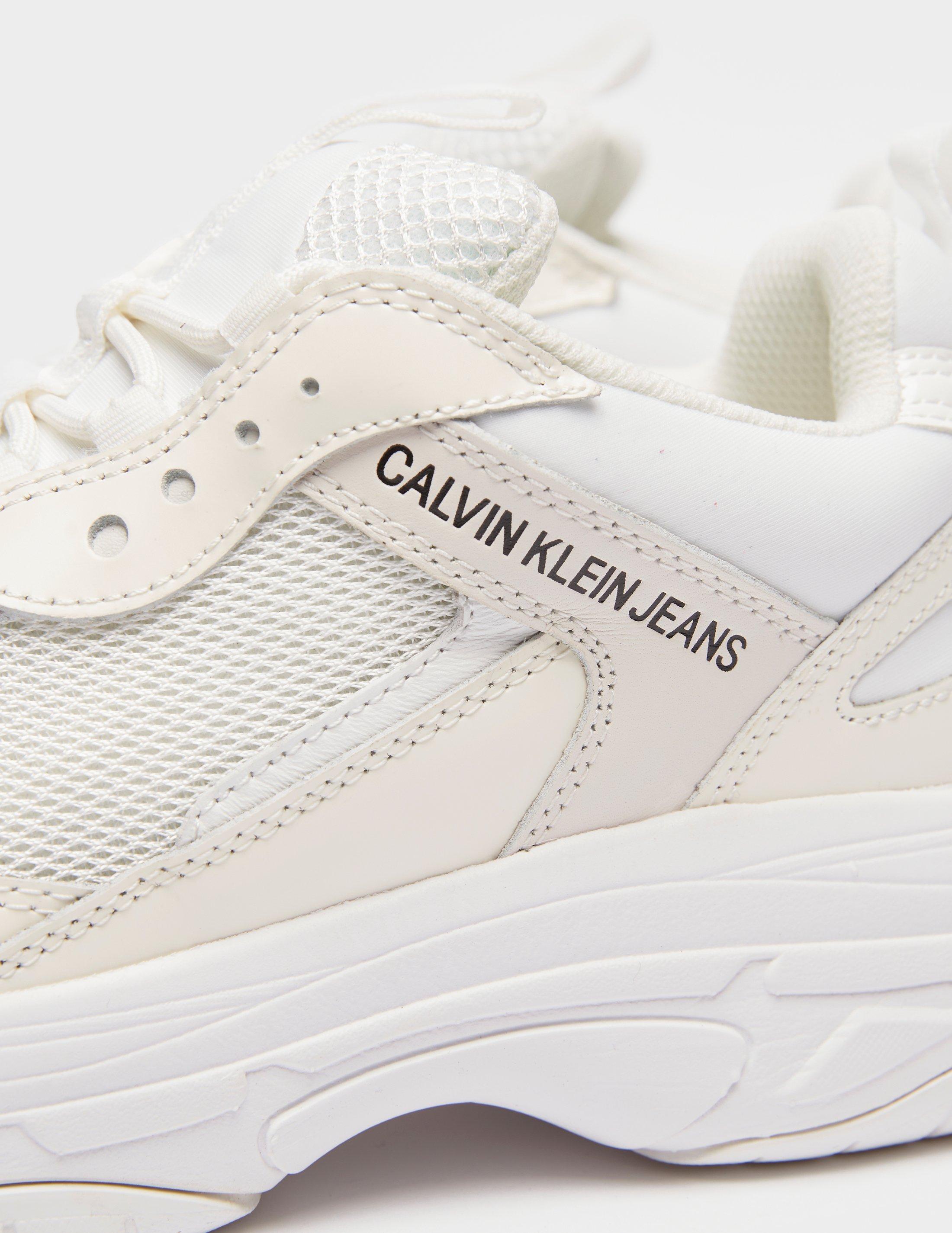 calvin klein white jeans maya trainers