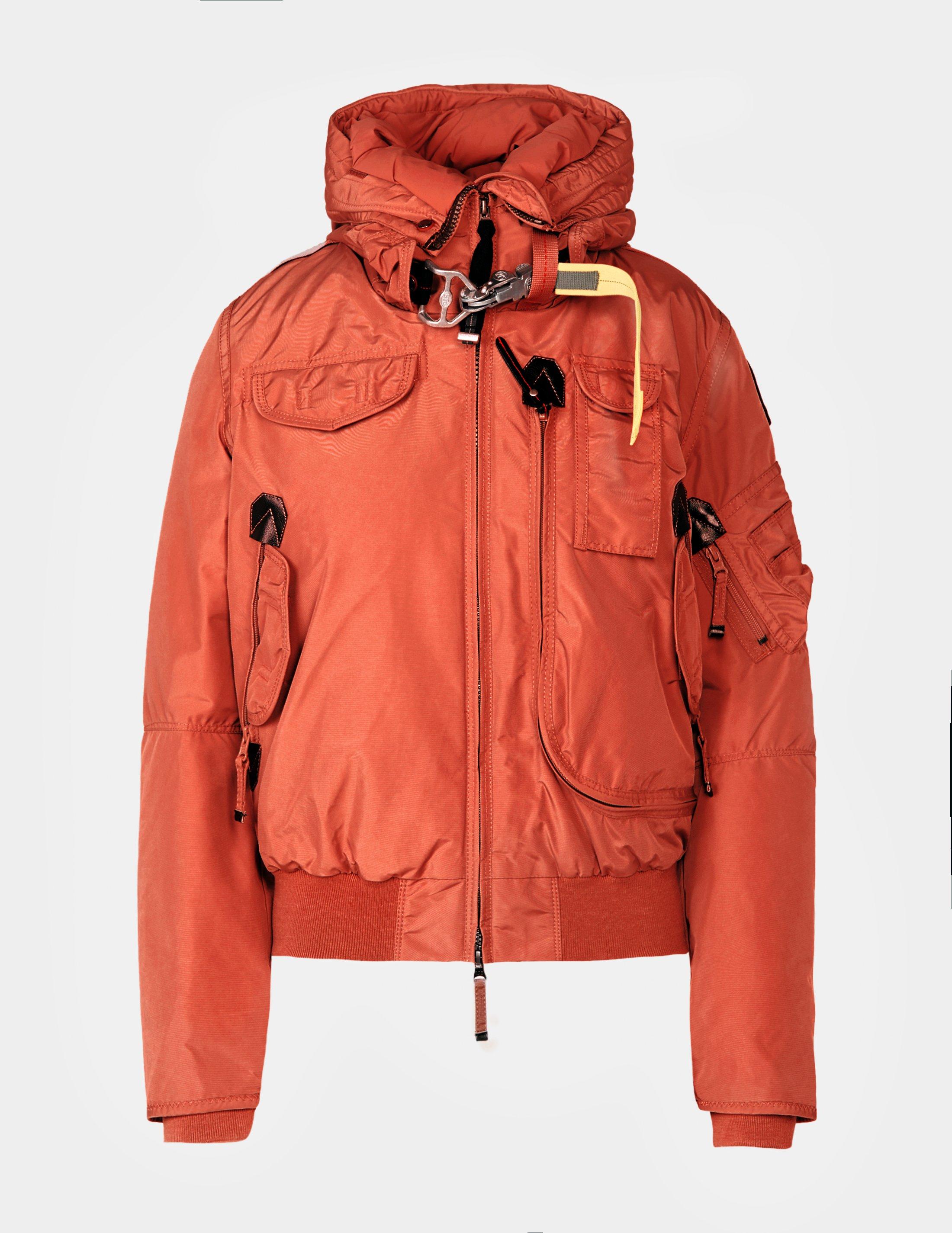 red parajumper coat