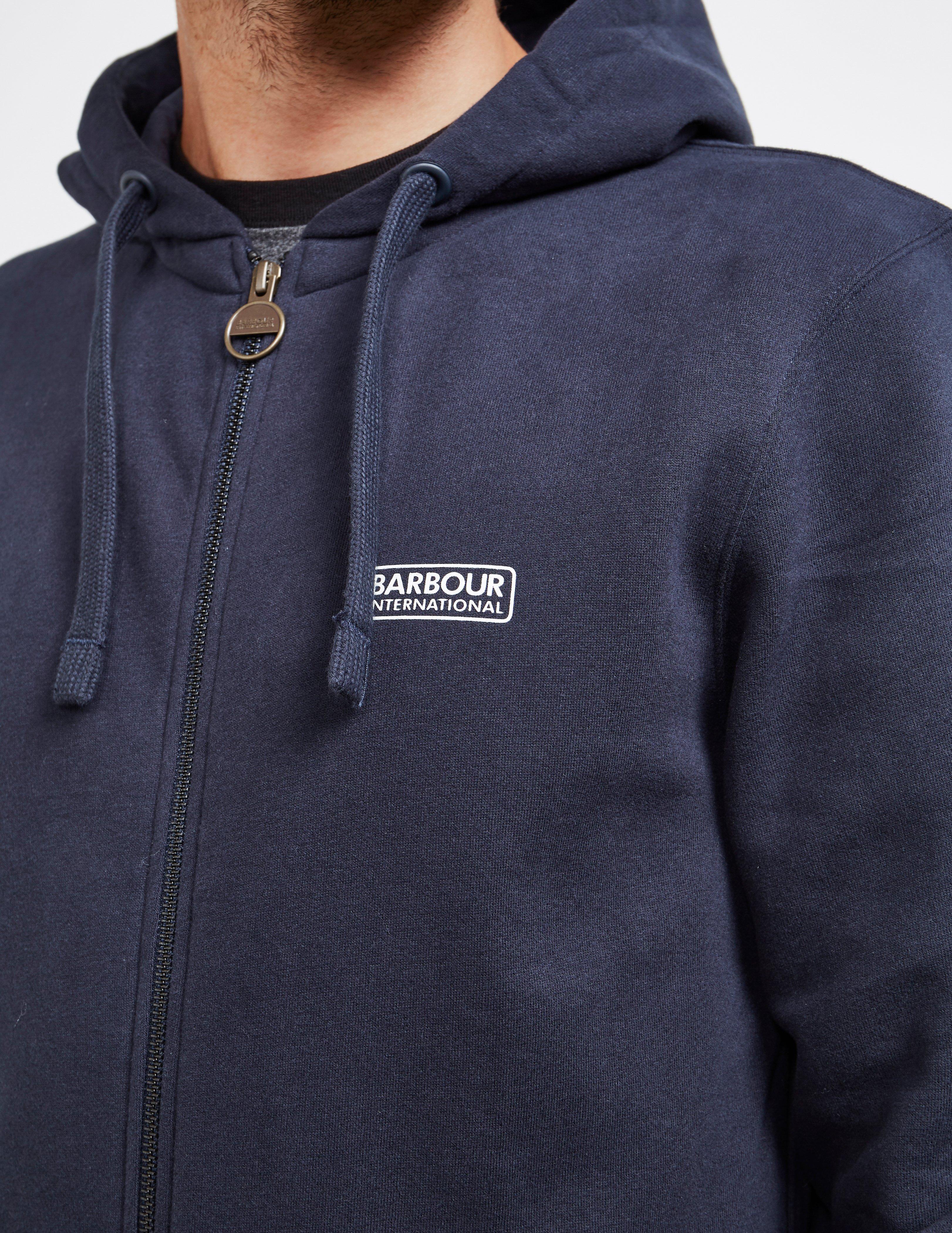 barbour international essential hoodie