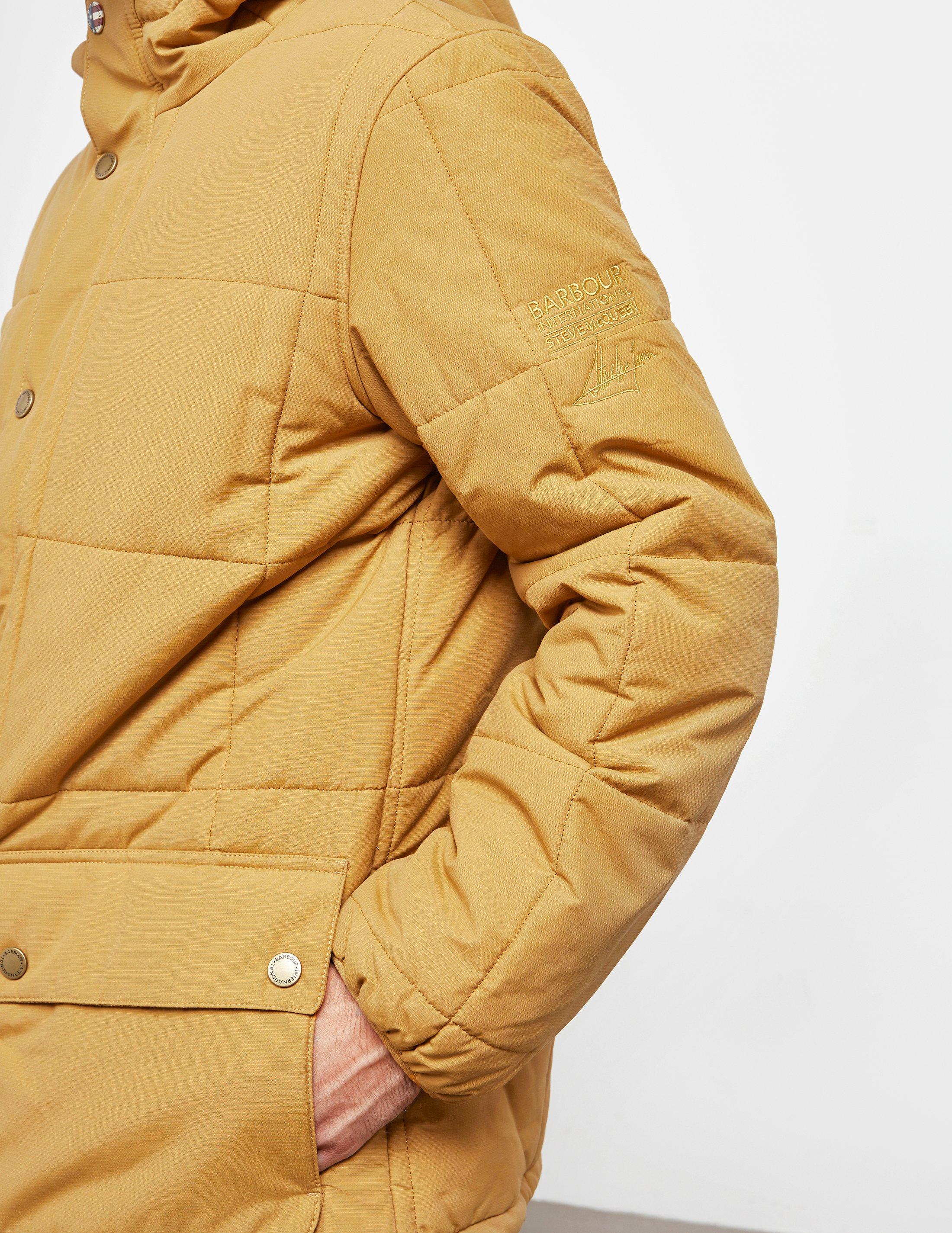 barbour international ridge padded jacket