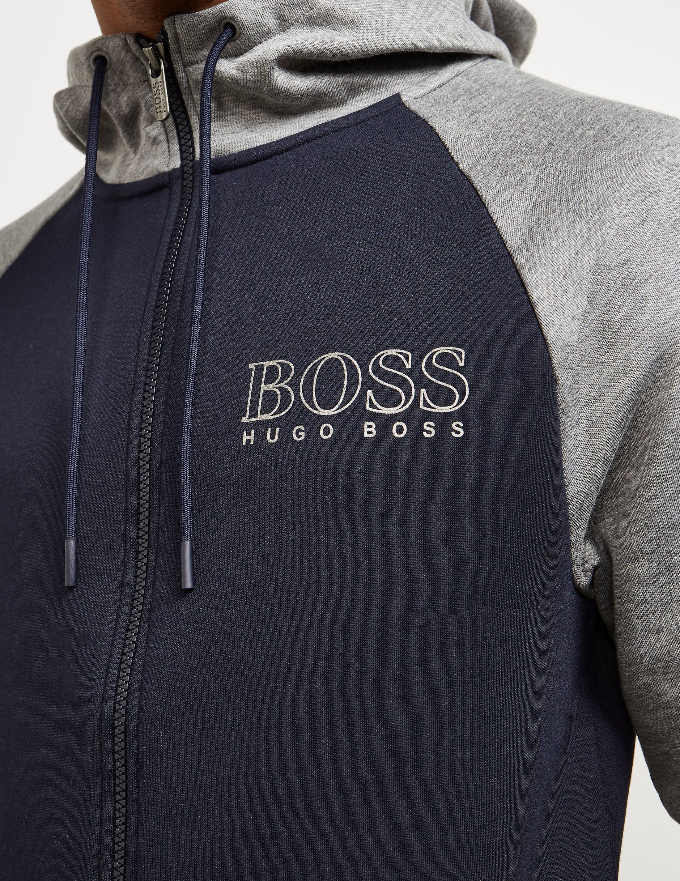 boss full zip sweatshirt