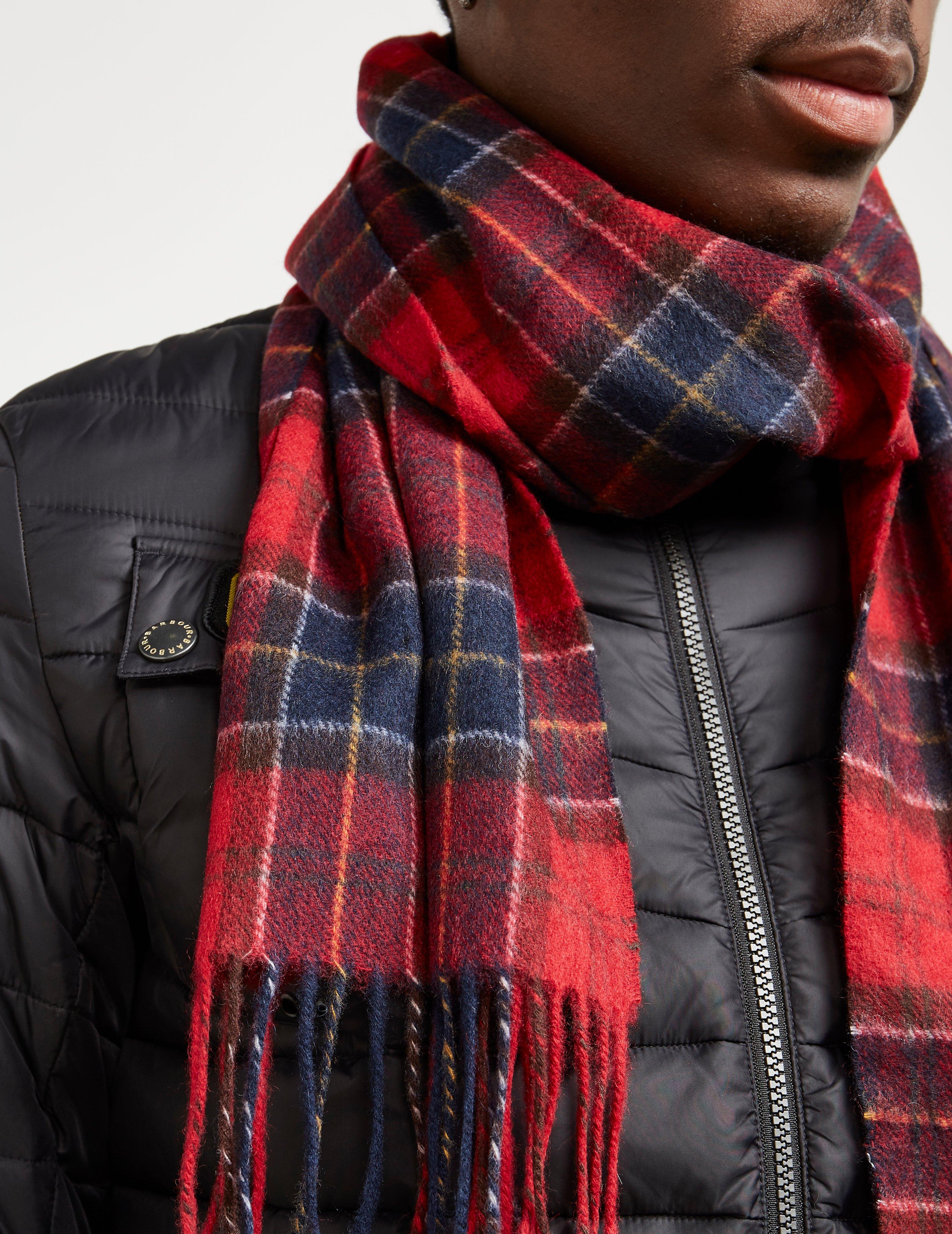 barbour scarf gift set