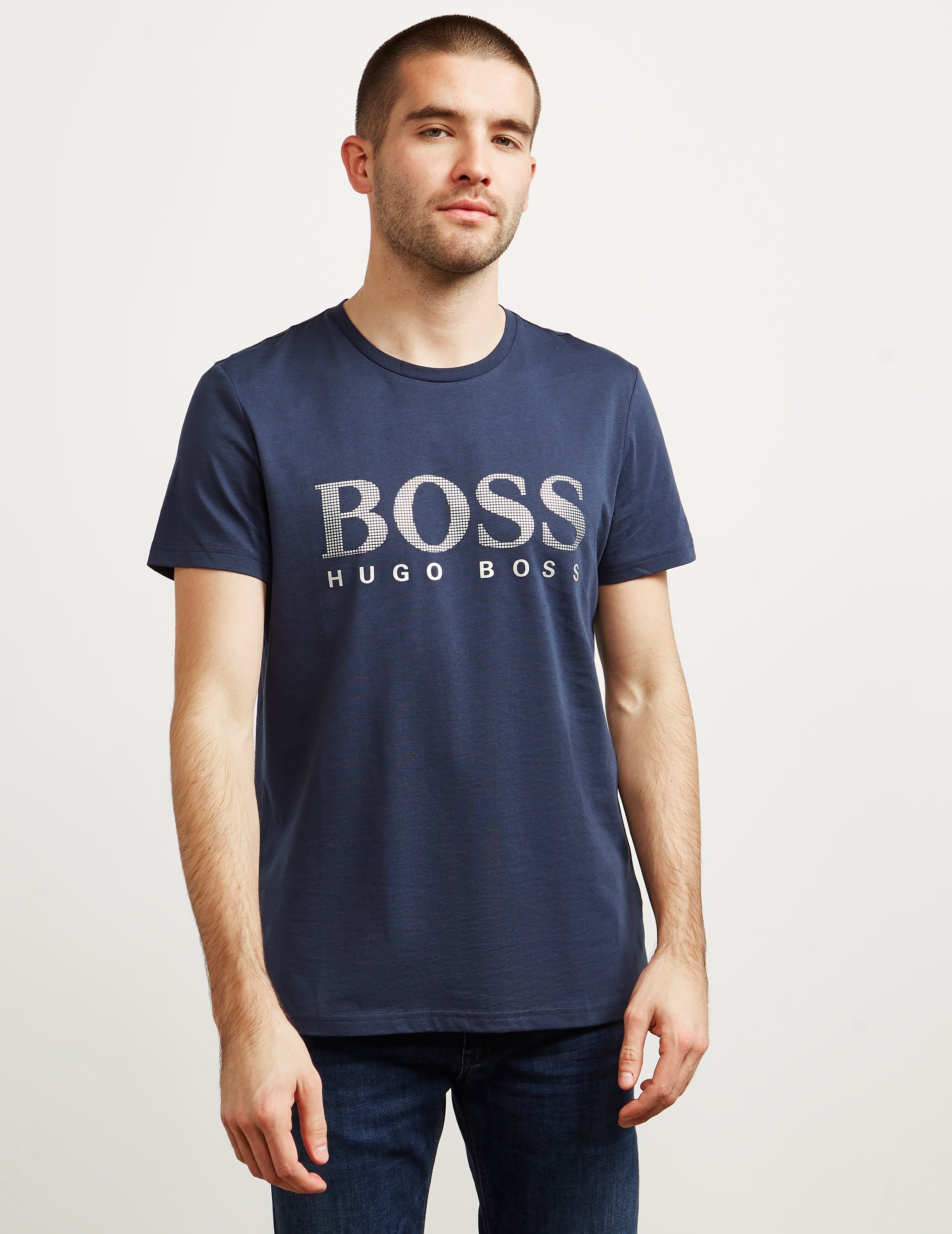 BOSS UVA Logo Short Sleeve T-Shirt | Tessuti