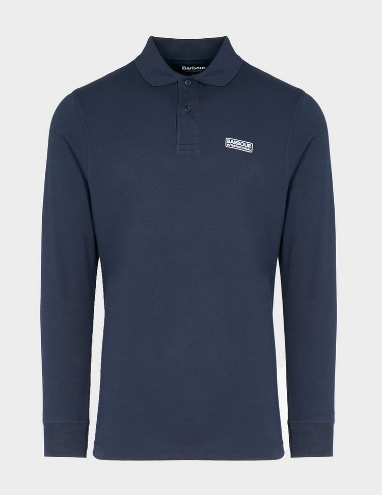 Barbour International Essential Long Sleeve Polo Shirt | Tessuti