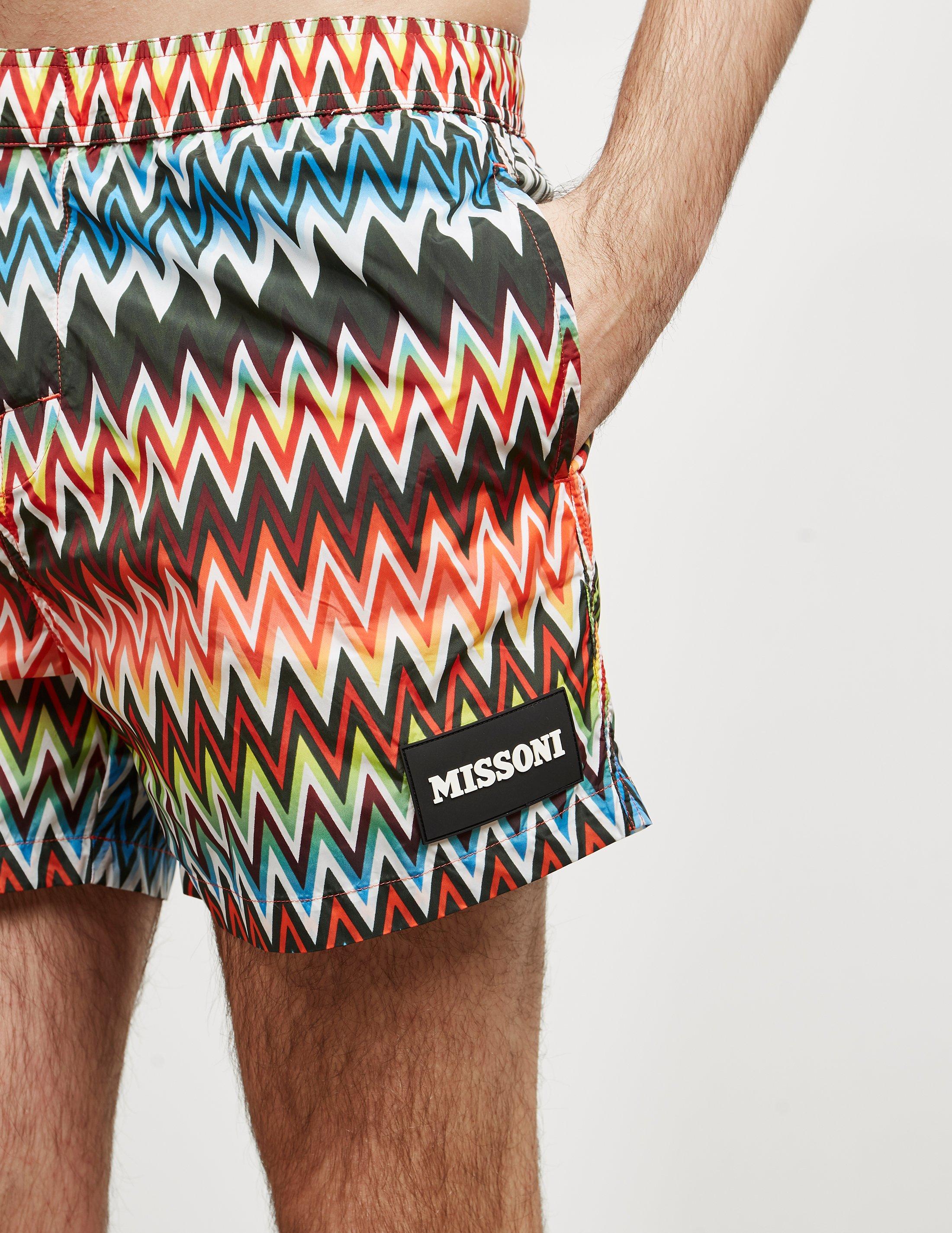 missoni swim shorts