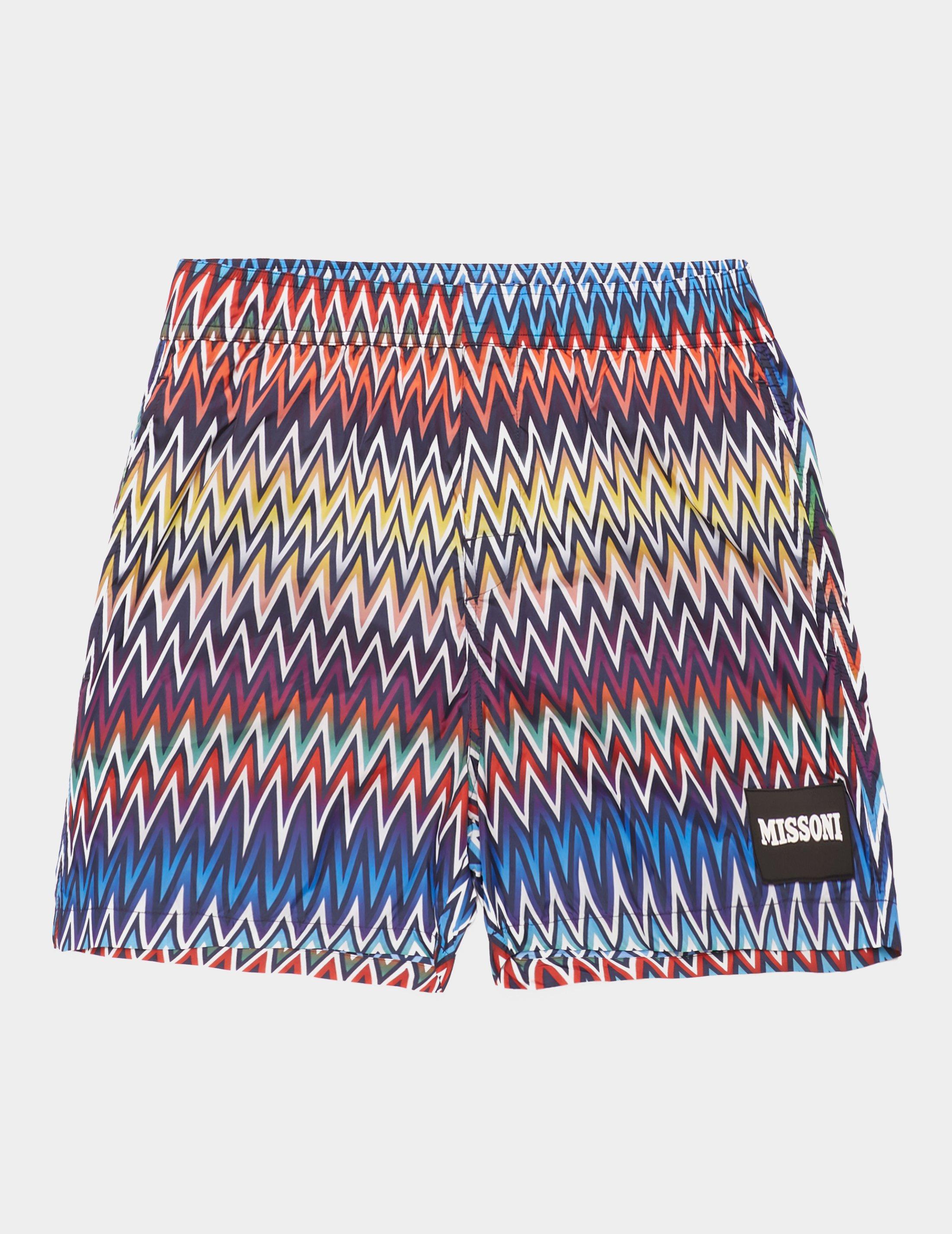 missoni beach shorts