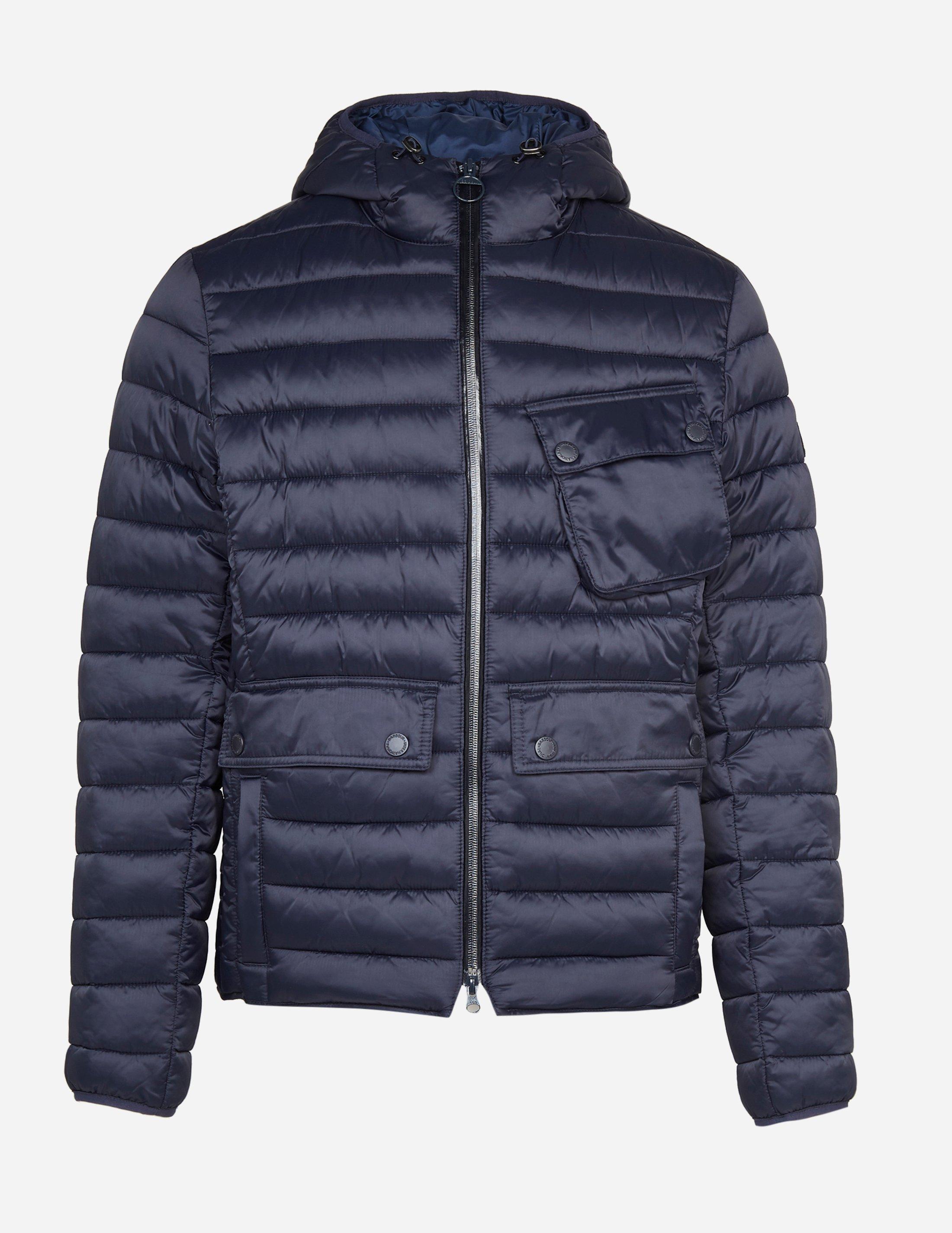 barbour ouston jacket navy