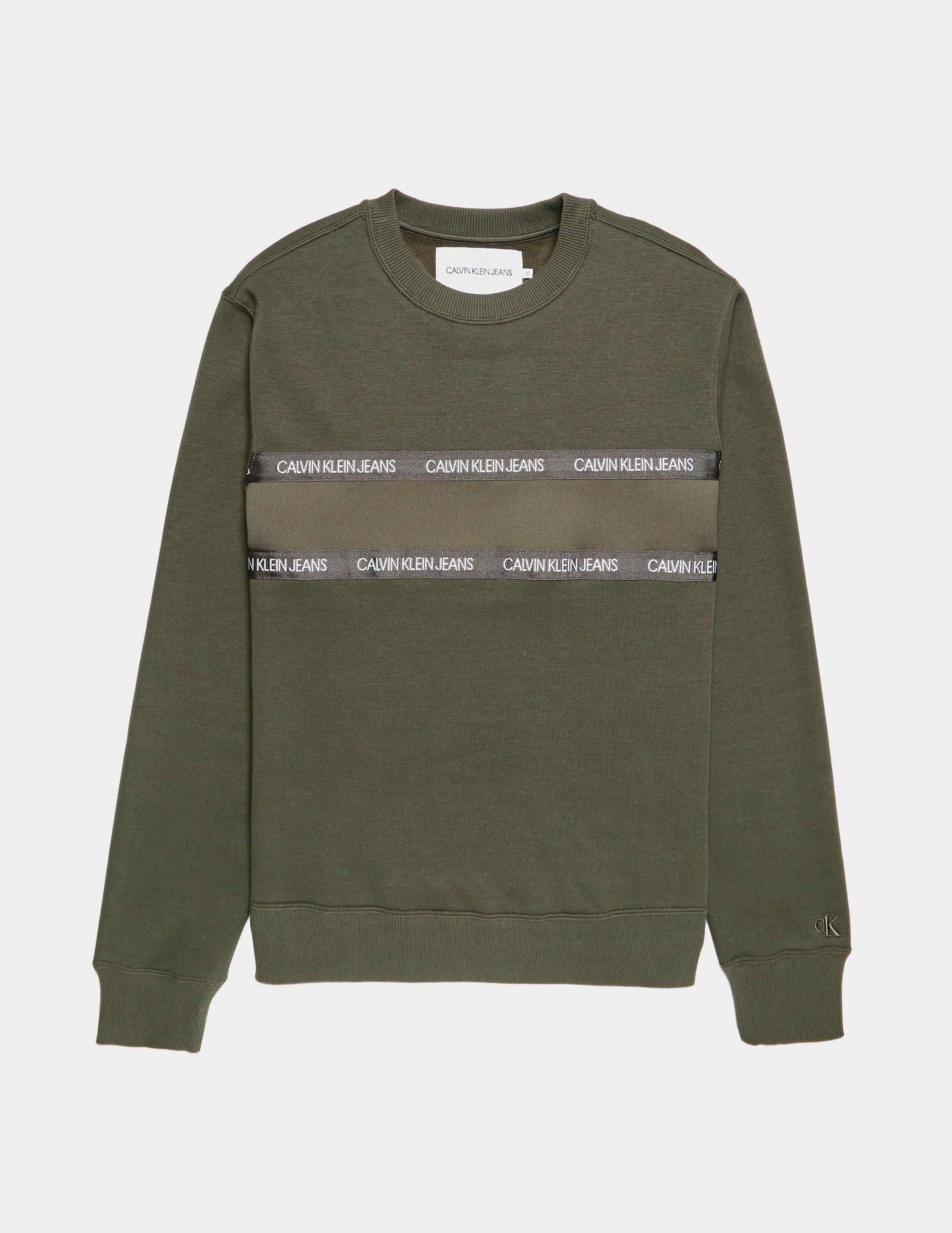 moncler tape crew neck sweatshirt