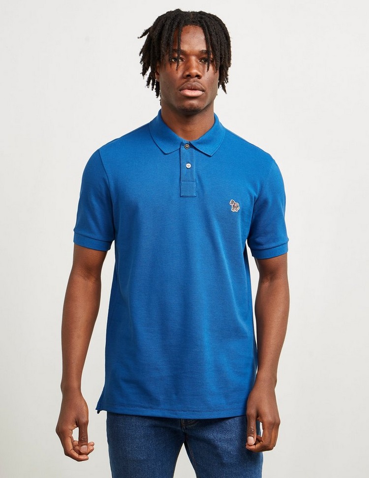 PS Paul Smith Basic Zebra Short Sleeve Polo Shirt Tessuti
