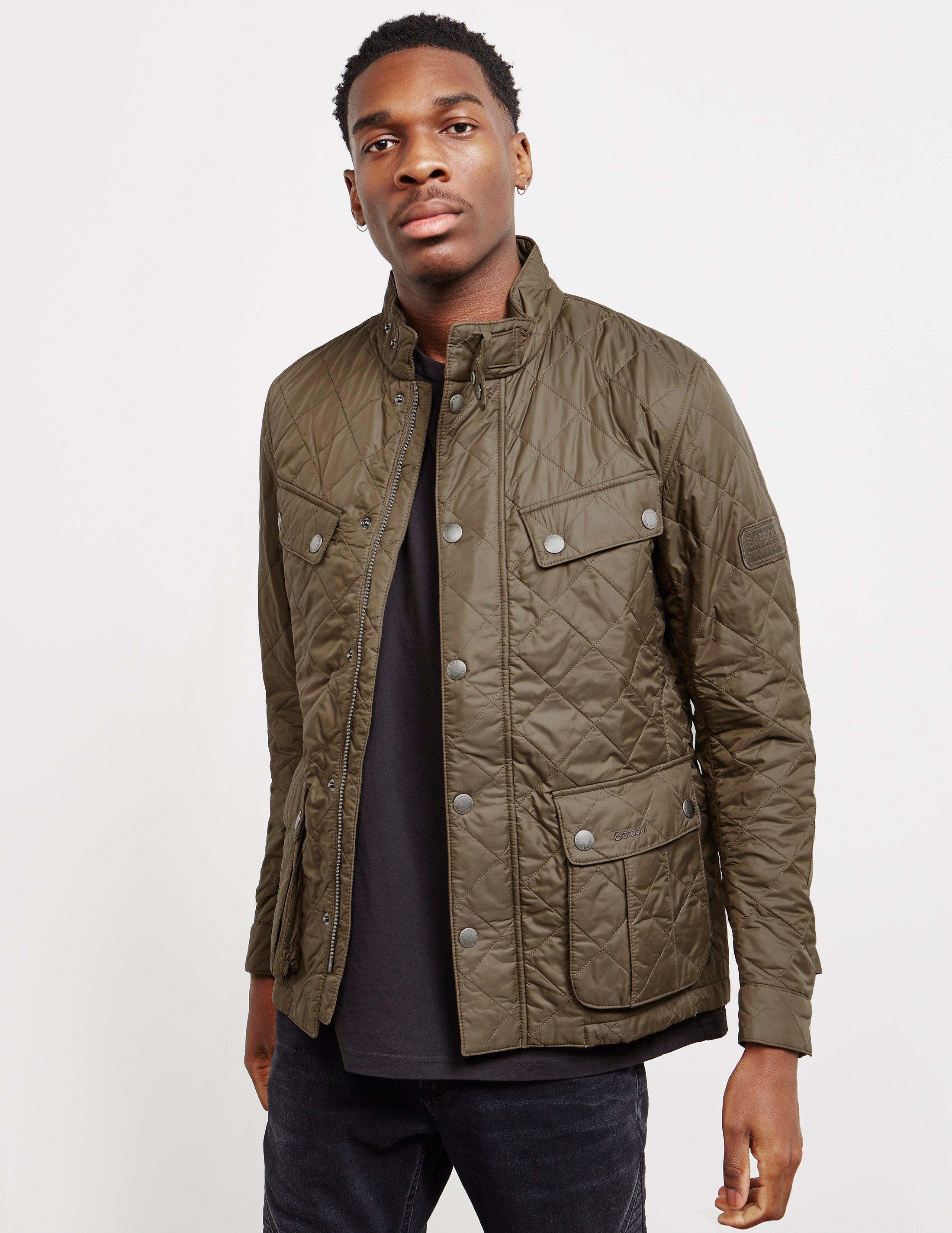 Mens barbour ariel quilted jacket online