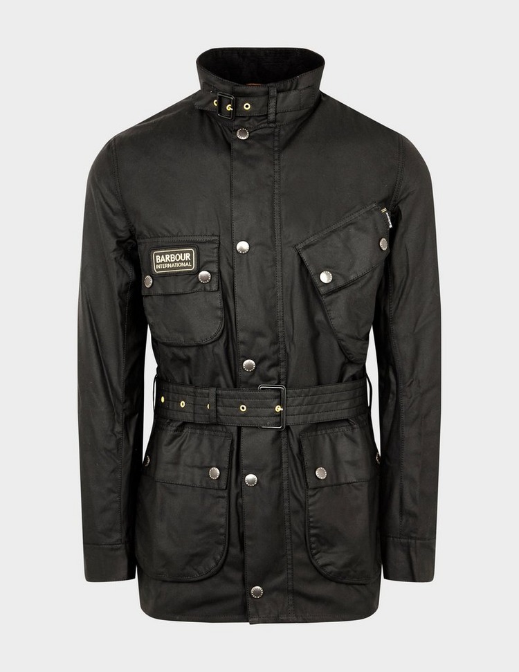 Barbour International Slim Waxed Jacket | Tessuti