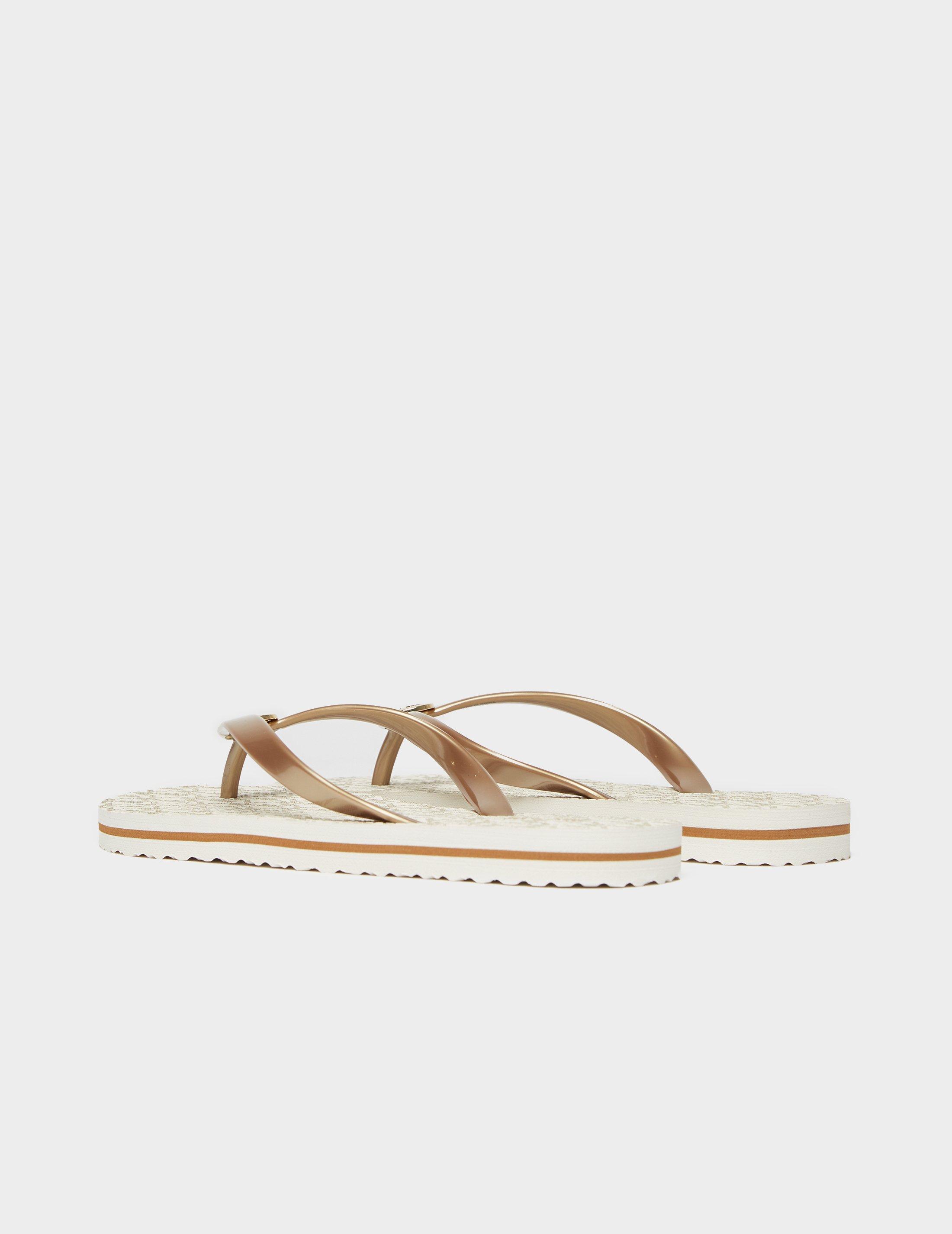 michael kors eva flip flops