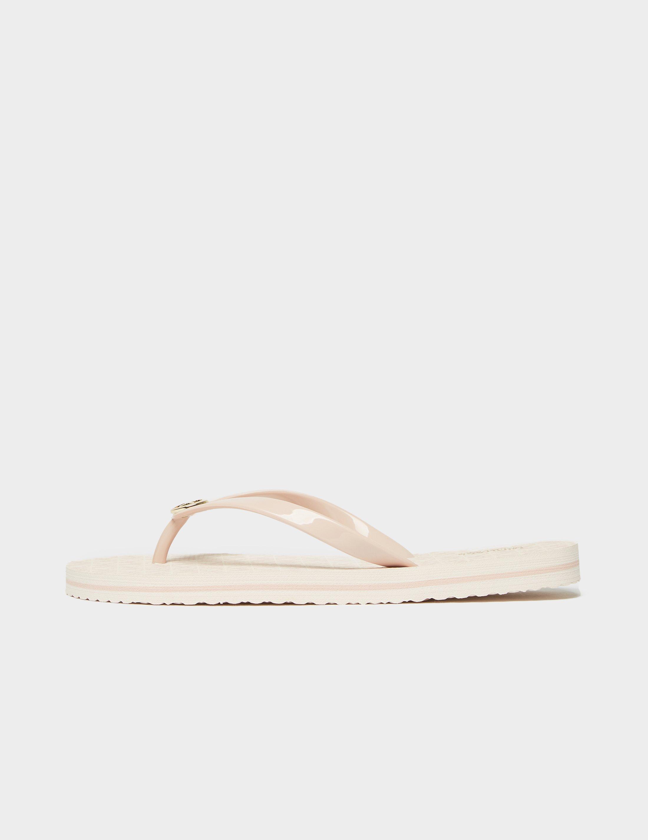 michael kors eva flip flops