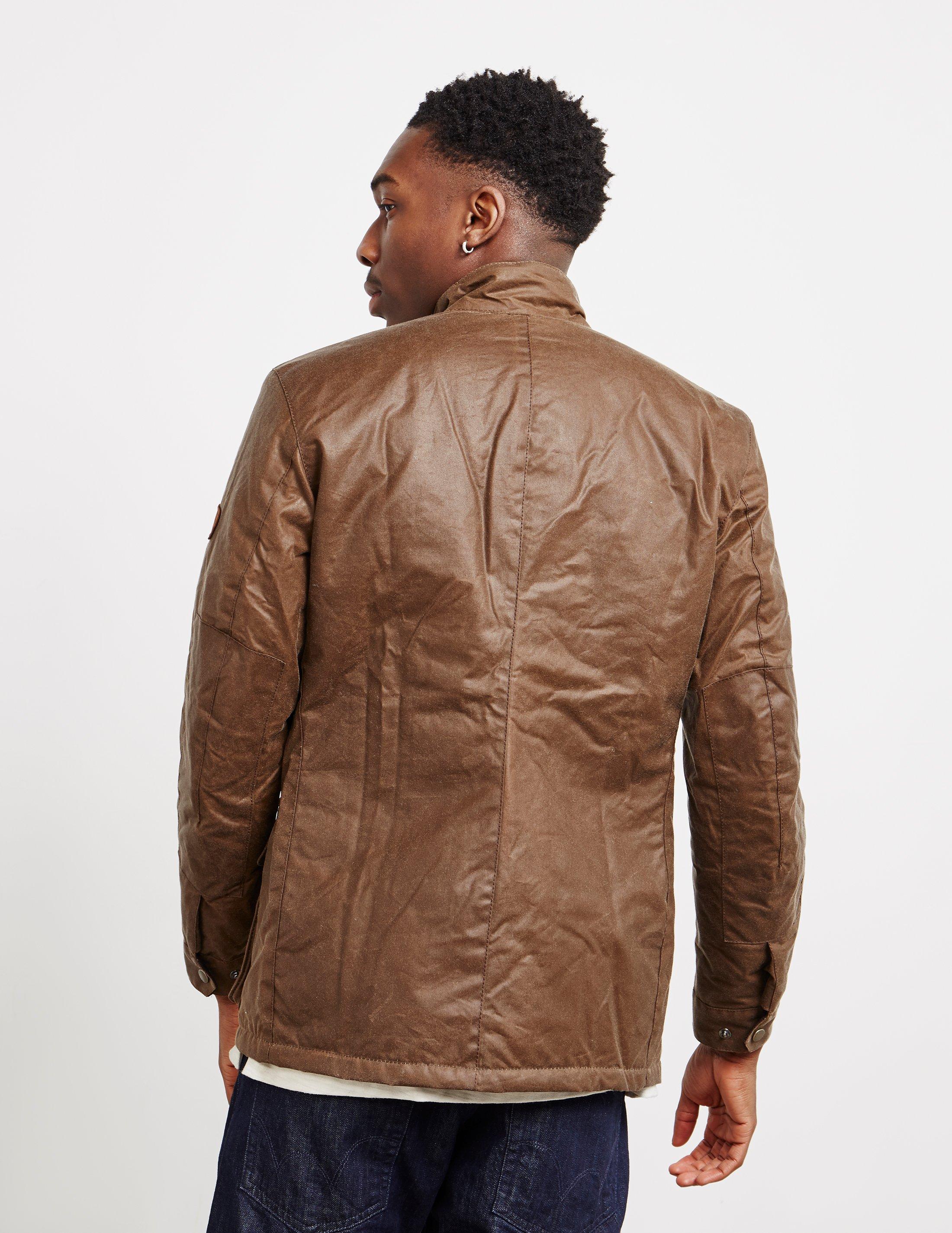 barbour duke jacket tan