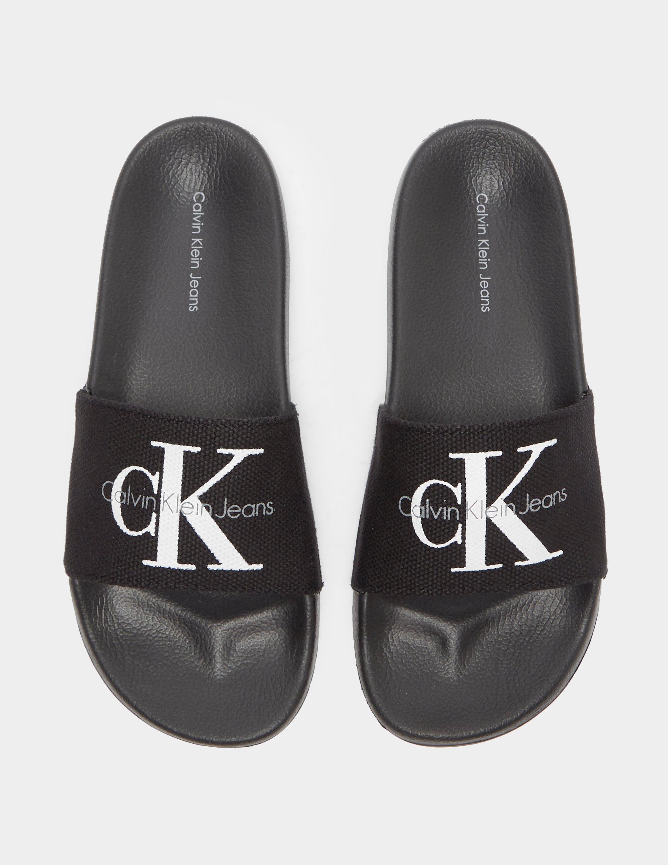 women's calvin klein slides