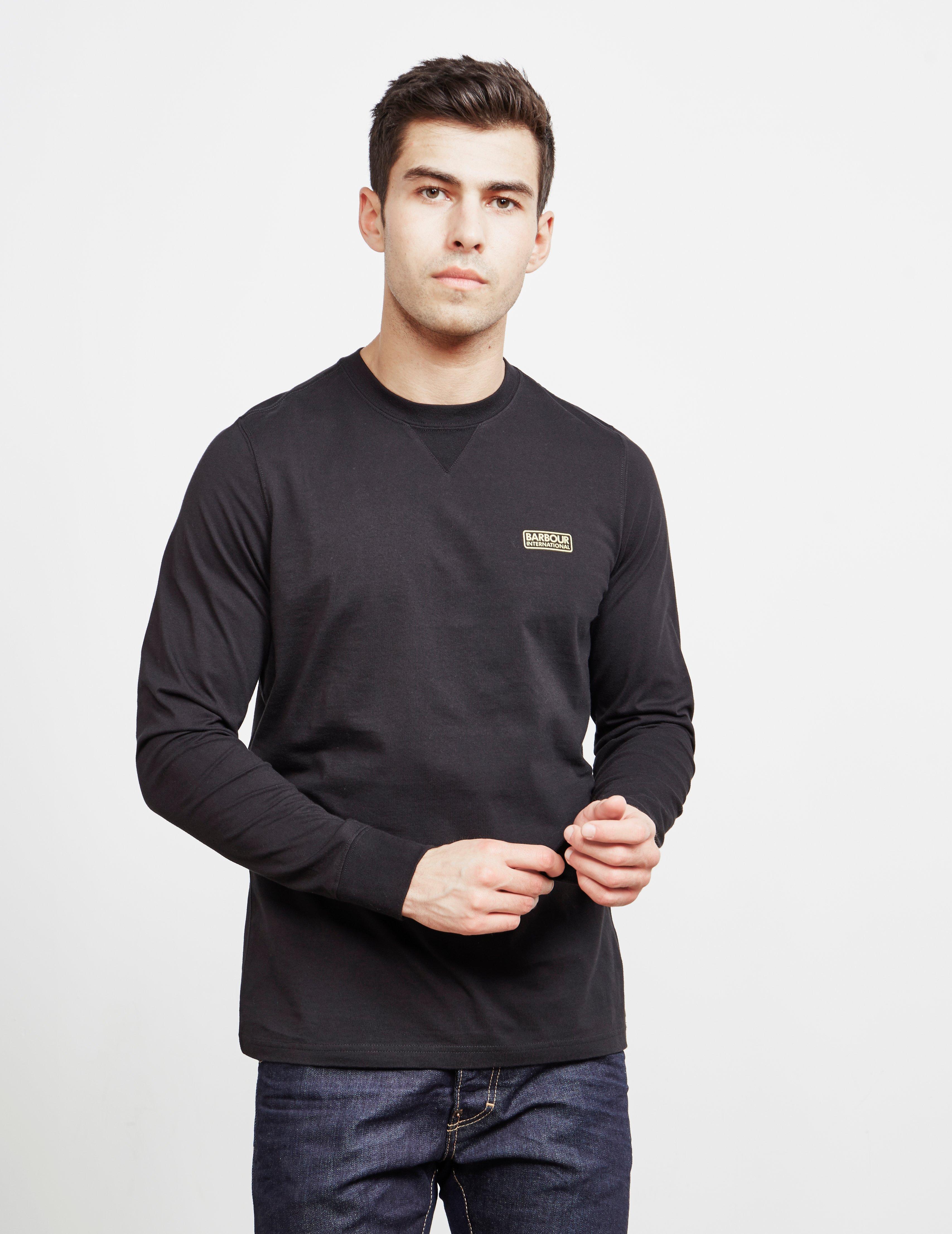 barbour international long sleeve t shirt